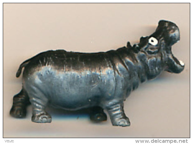 Figurine, Animaux : Hippopotame (2 Scans) - Other & Unclassified