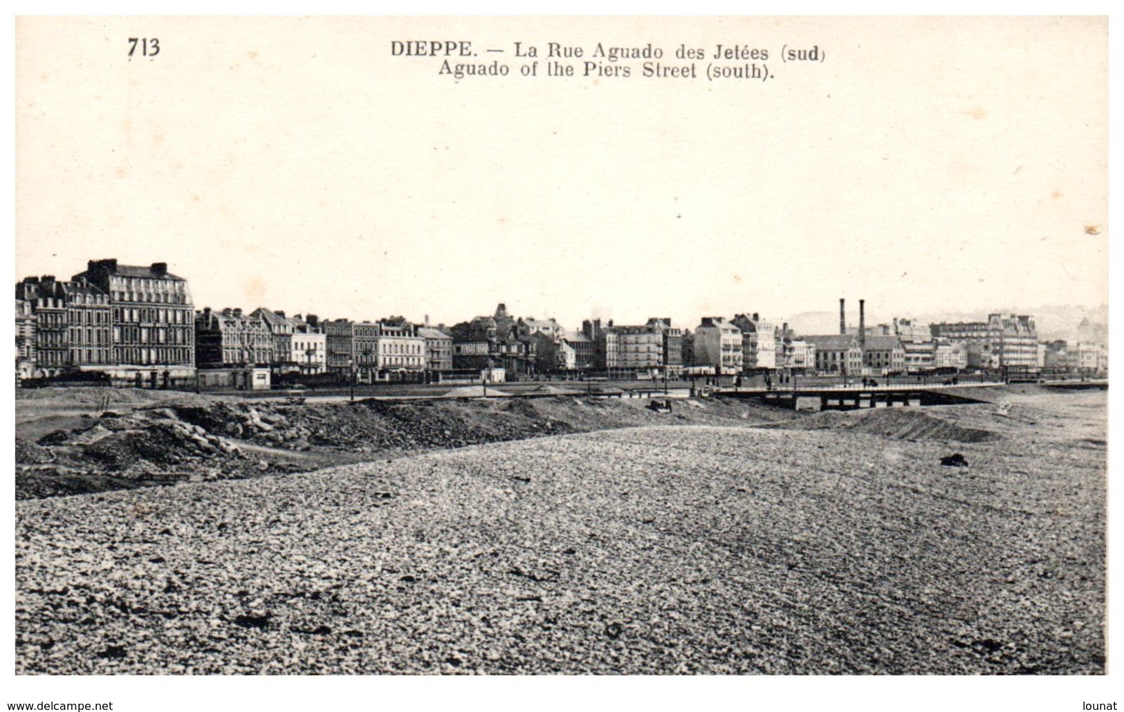 76 DIEPPE : La Rue Aguado Des Jetées - Dieppe