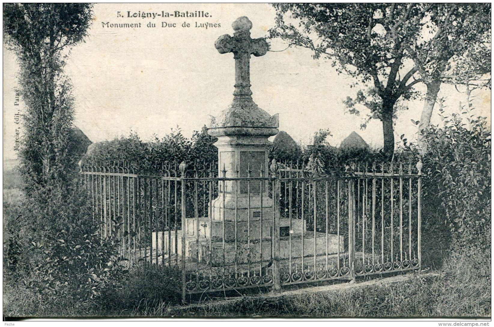 N°33842 -cpa Loigny La Bataille -monument Du Duc De Luynes- - Loigny