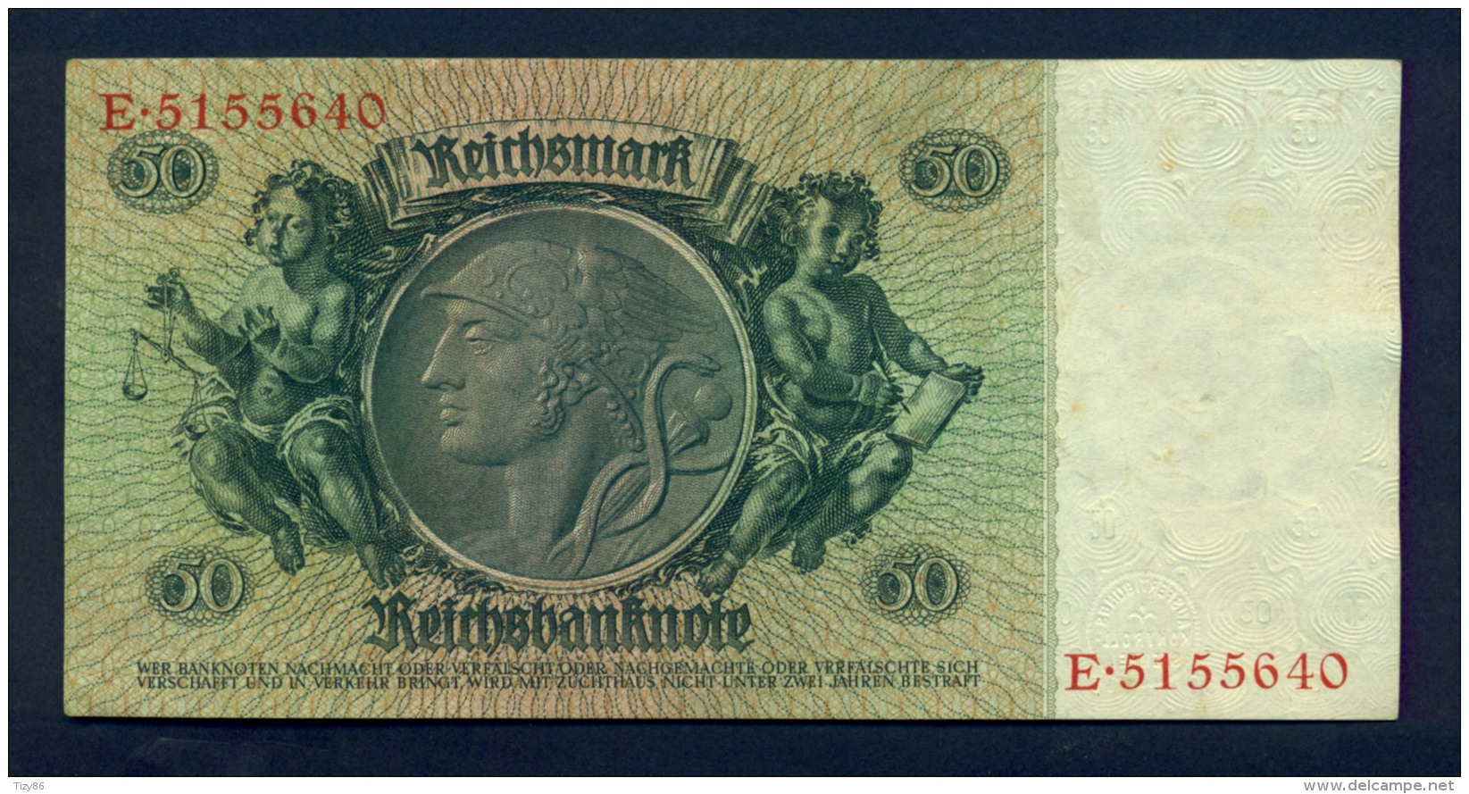 Banconota Germania 50 Reichsmark 30/3/1933 FDS - To Identify