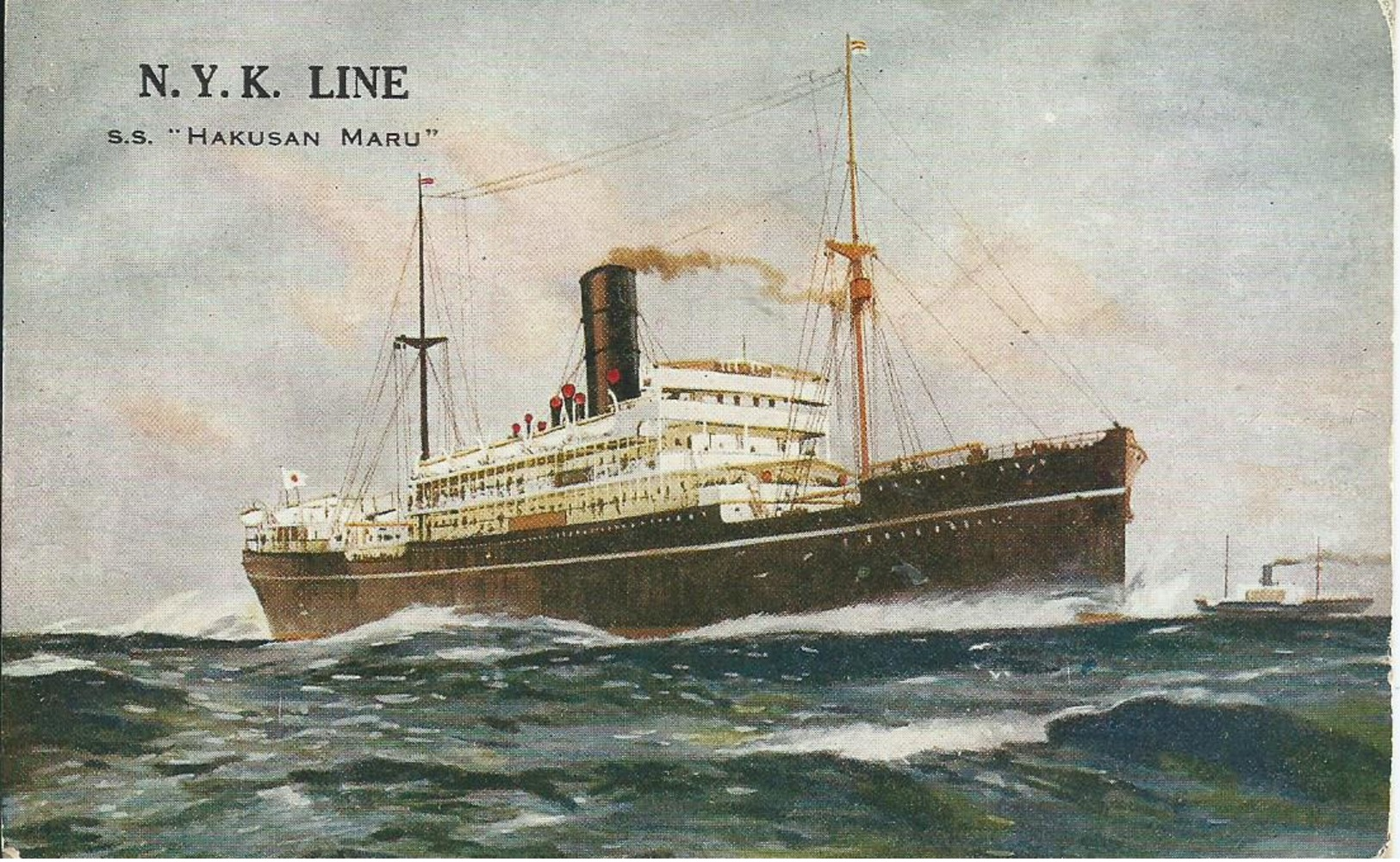 N.Y.K Line,S.S. ''Hakusan Maru'' - Passagiersschepen