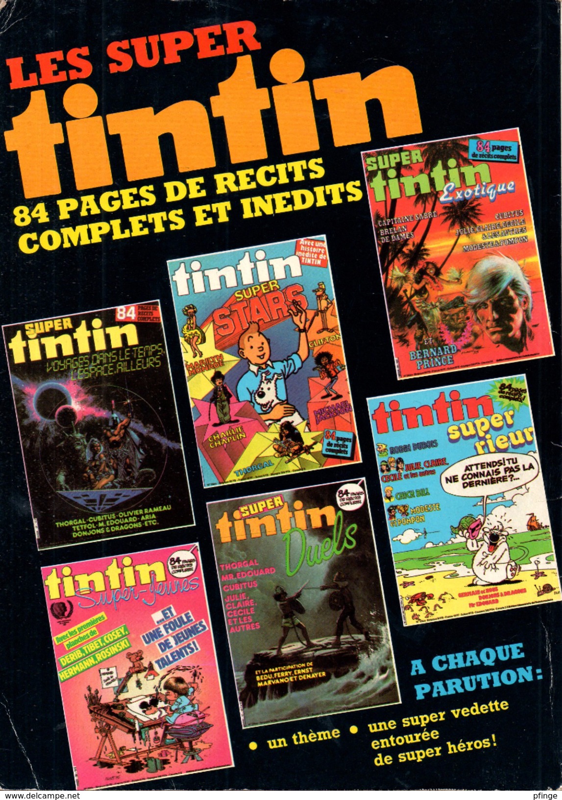 Super Tintin  N° 35, Insolite, 1986 - Tintin