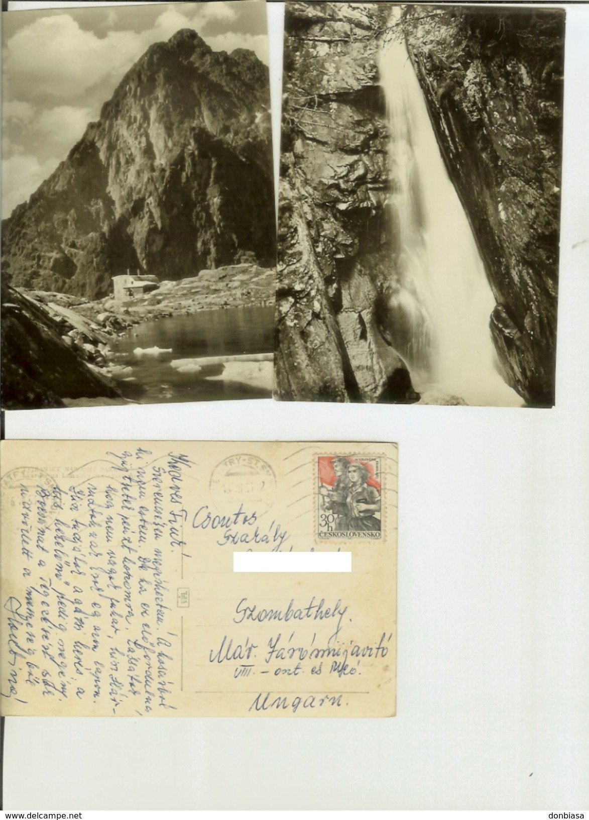 Vysoké Tatry - Tatransky Narodny Park. Lot 11 Postcards B/w Cm 10,5/14,5 (see Scans) - Slovacchia