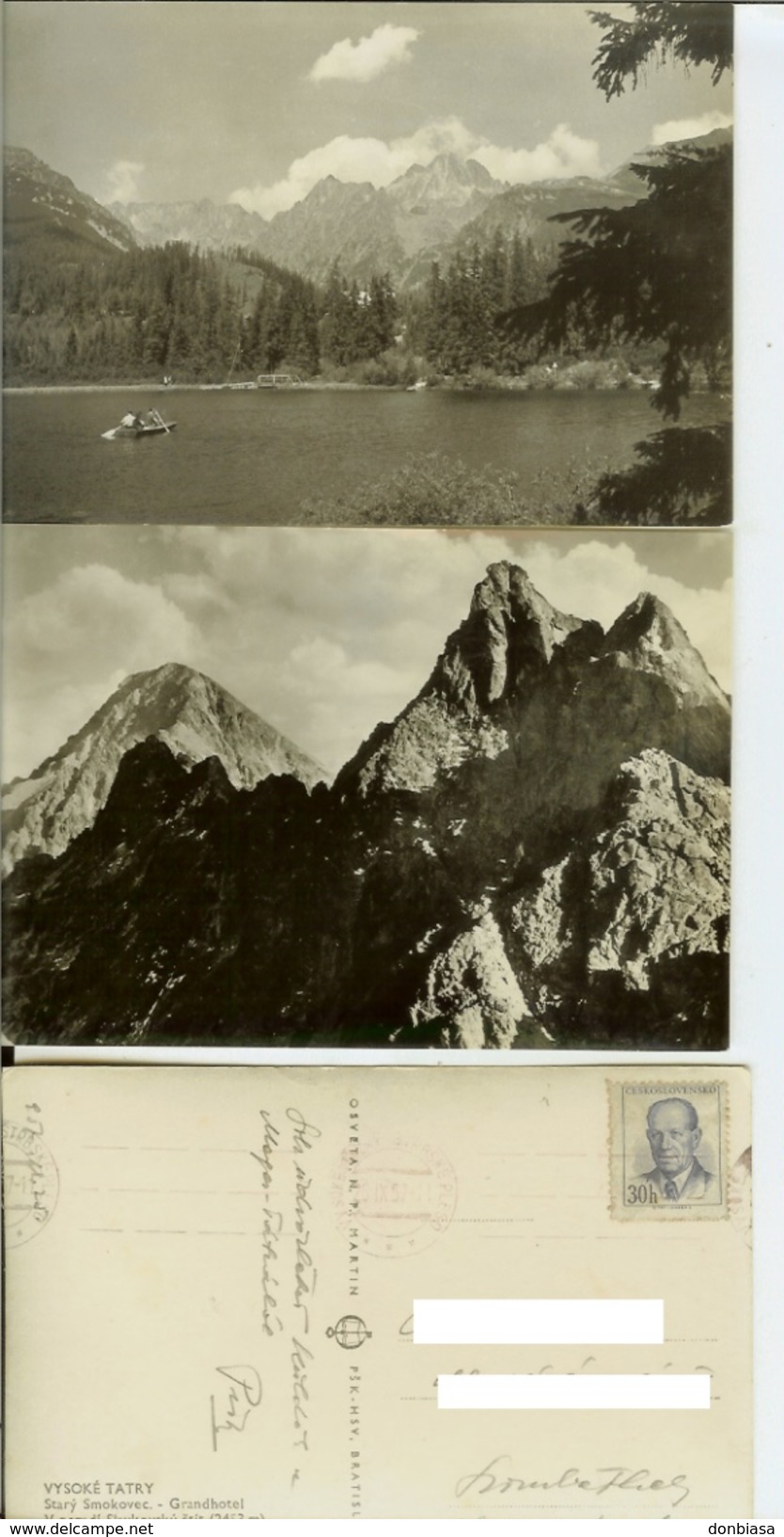 Vysoké Tatry - Tatransky Narodny Park. Lot 11 Postcards B/w Cm 10,5/14,5 (see Scans) - Slovacchia