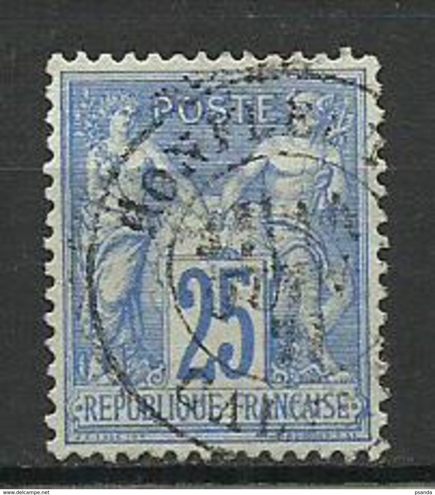 France  1876  Canc. - Oblitérés