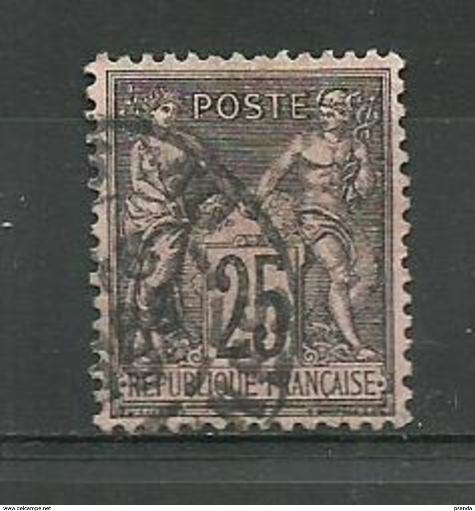 France  1877 Canc. - Used