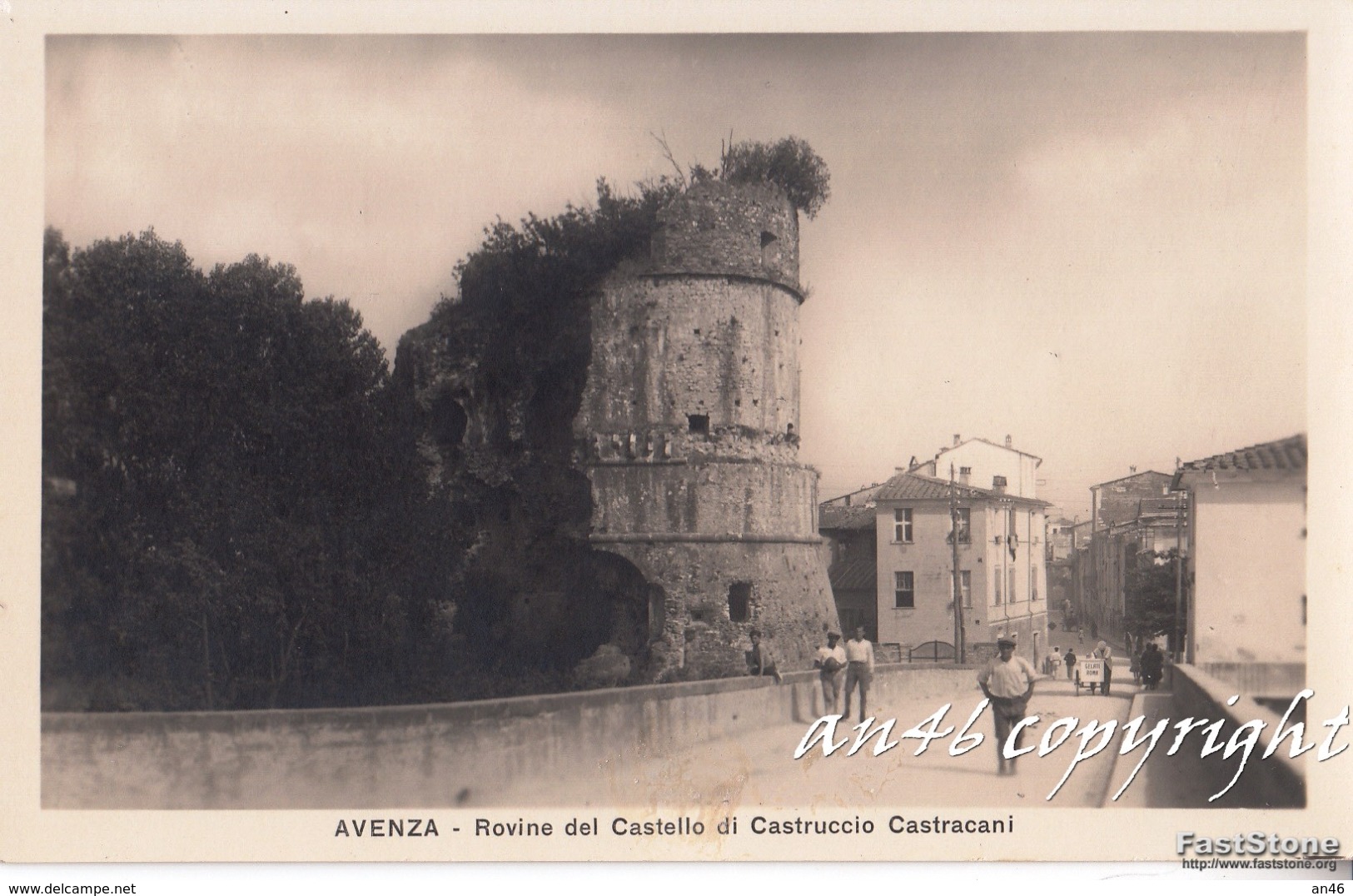 AVENZA_Massa-Carrara-Rovine Del Castello Di Castruccio Castracani_ORIGINALI 100%_2 Scann- - Massa
