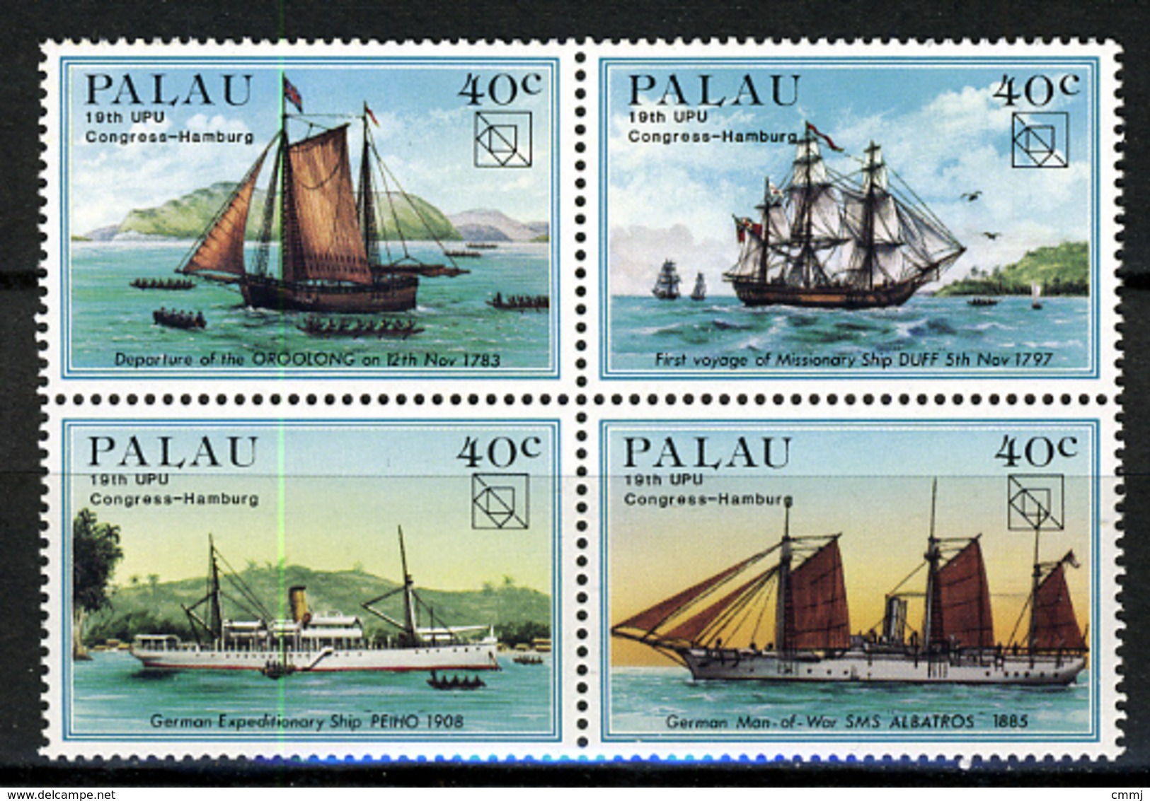 1984 - PALAU -  Catg.. Mi. 51/54 -  NH - (I-SRA3207.31) - Palau