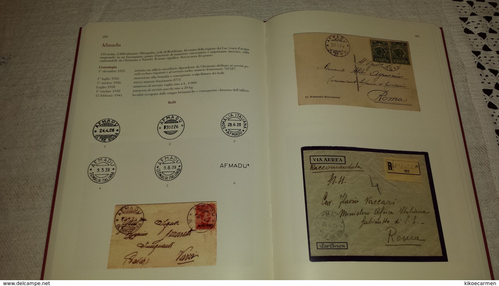 4scan L'ITALIA IN AFRICA ORIENTALE Storia Posta Filatelia Crevato Selvaggi Macrelli AICPM FSFI Libro 468pag. History Ww2 - Military Mail And Military History