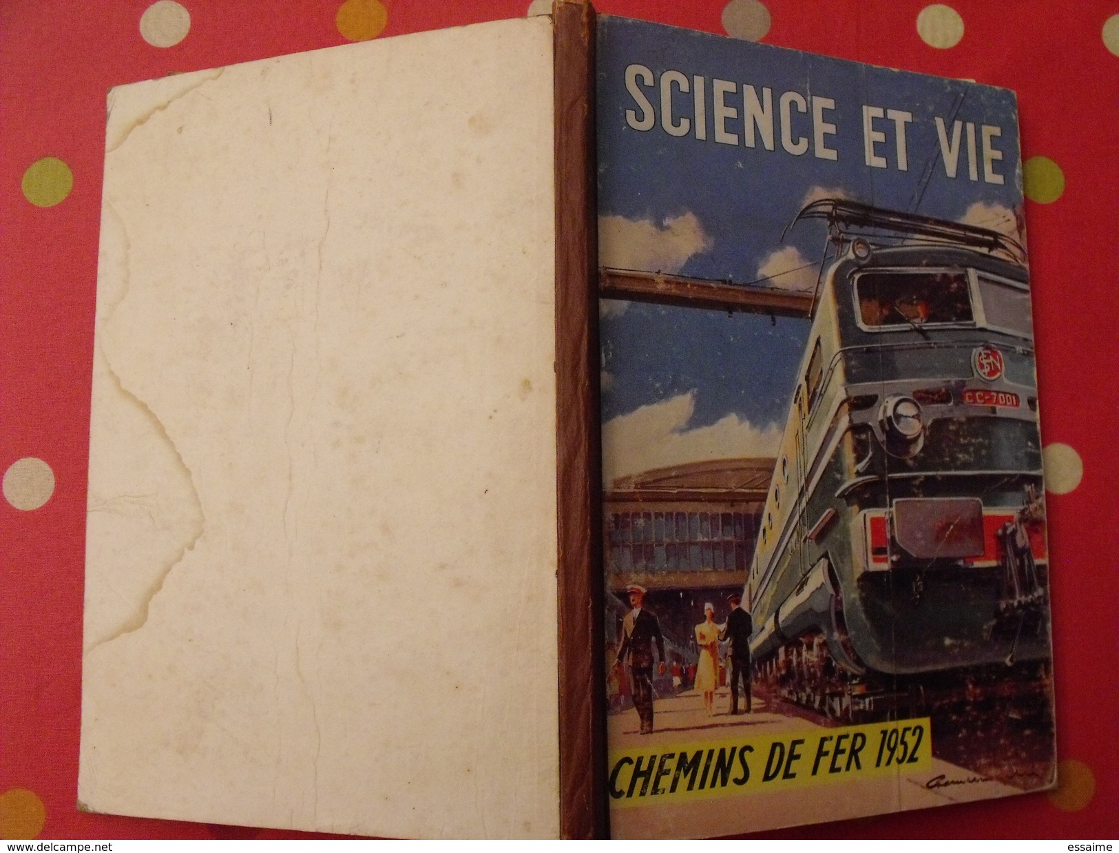 Science Et Vie. N° Spécial Chemins De Fer 1952. Illustrations Train Locomotive Micheline Autorail - Railway & Tramway