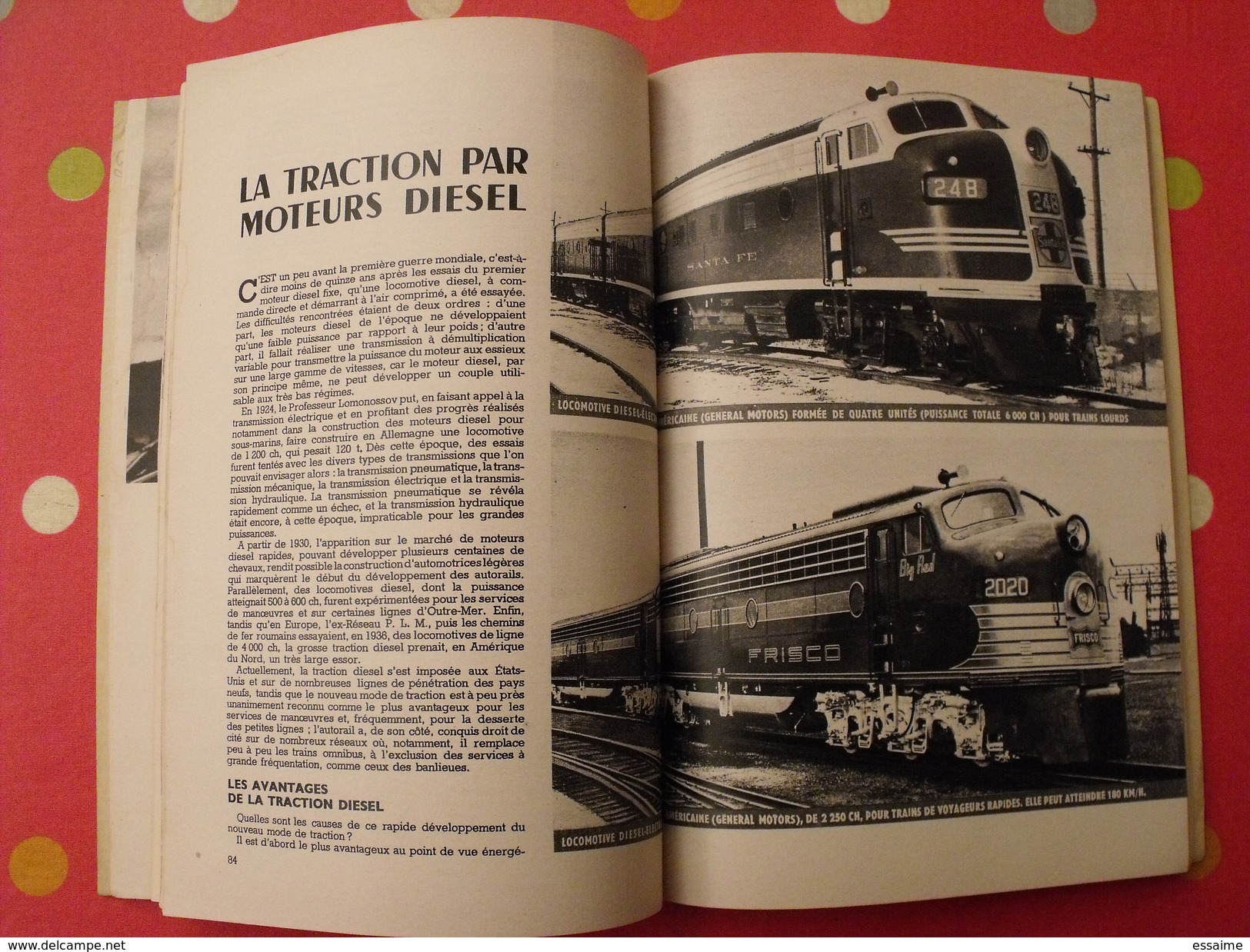 Science et Vie. n° spécial chemins de fer 1952. illustrations train locomotive micheline autorail