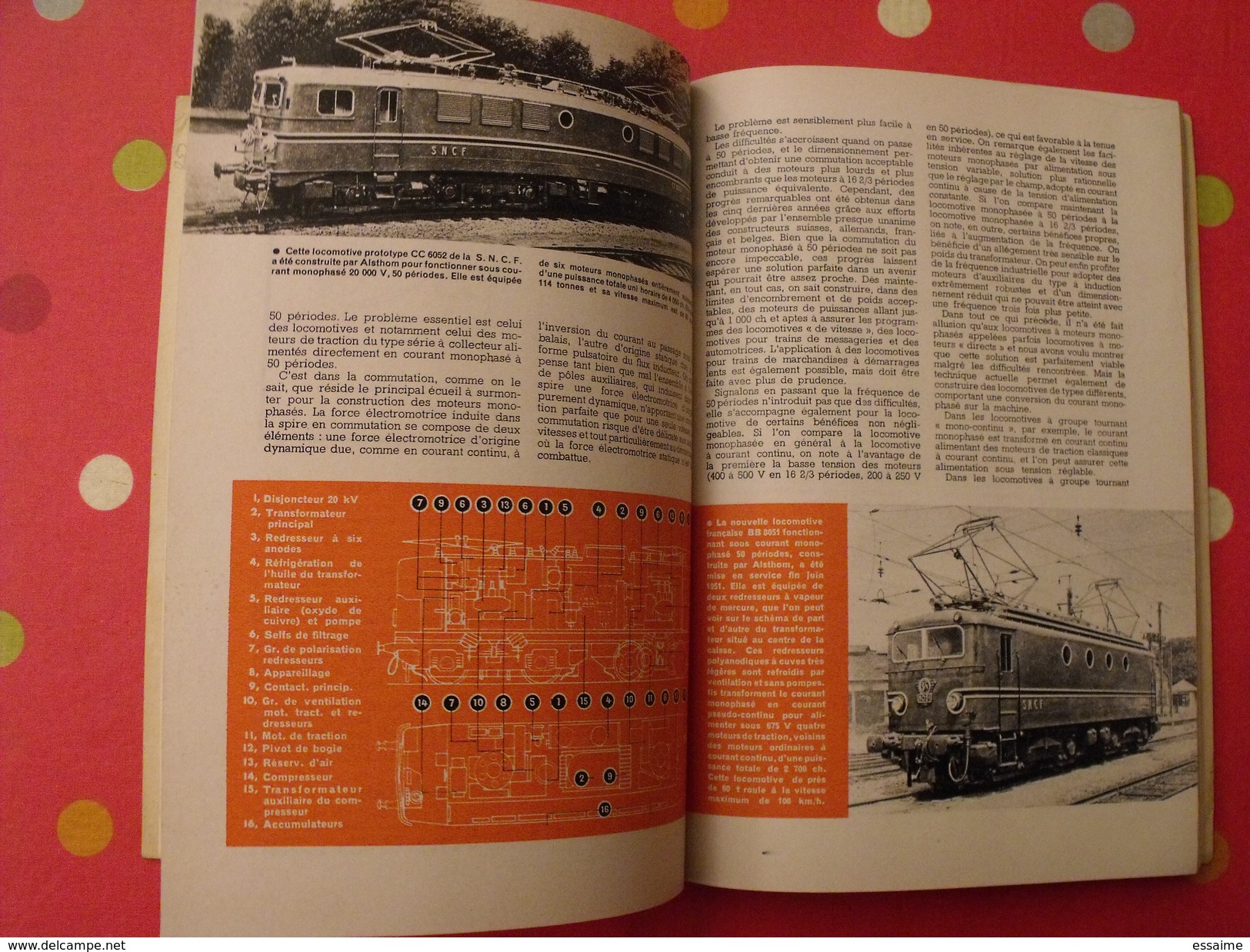 Science et Vie. n° spécial chemins de fer 1952. illustrations train locomotive micheline autorail