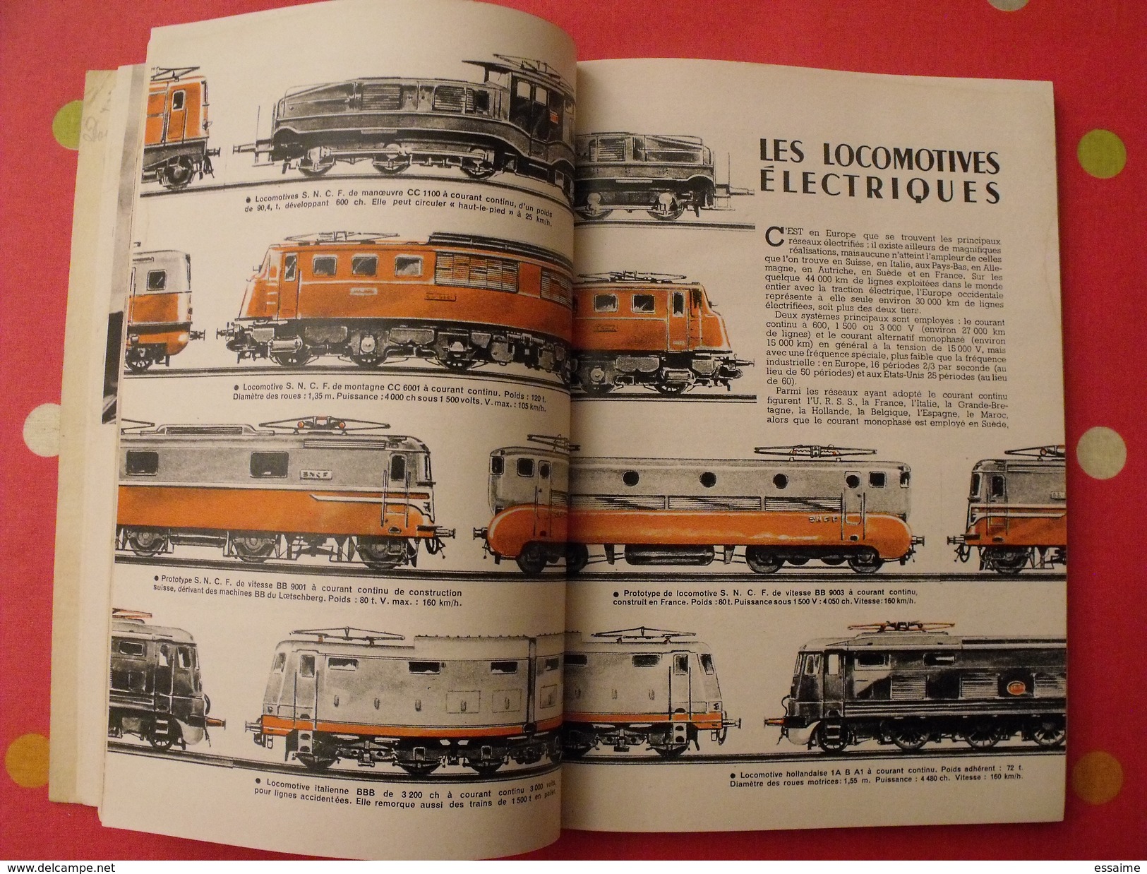 Science et Vie. n° spécial chemins de fer 1952. illustrations train locomotive micheline autorail