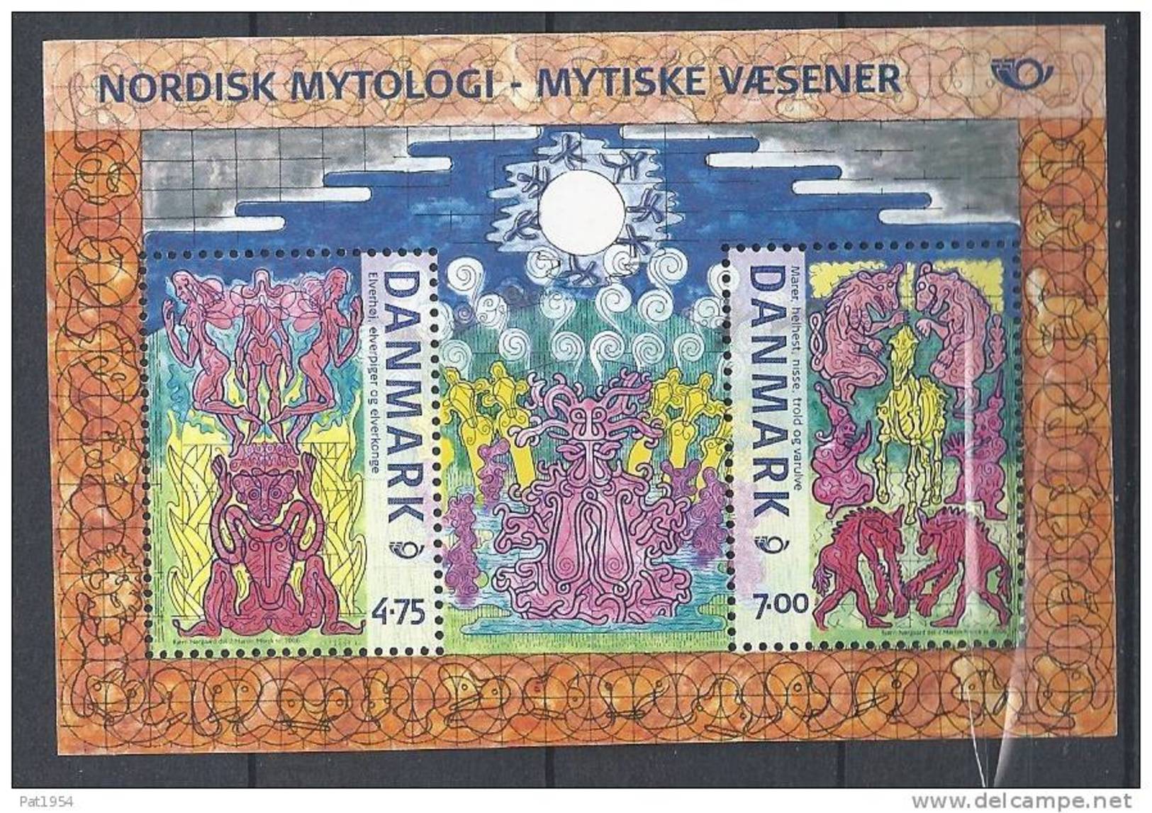 Danemark 2006 Bloc 29 Neuf Norden Mythologie Nordique - Blocks & Sheetlets