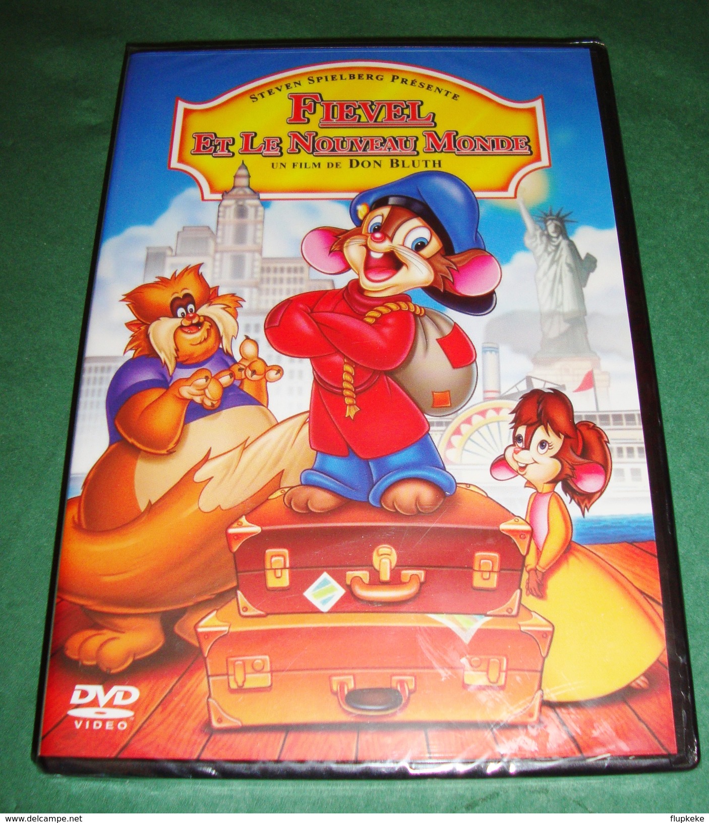 Dvd Zone 2 Fievel Et Le Nouveau Monde (1986) An American Tail Vf+Vostfr - Animatie