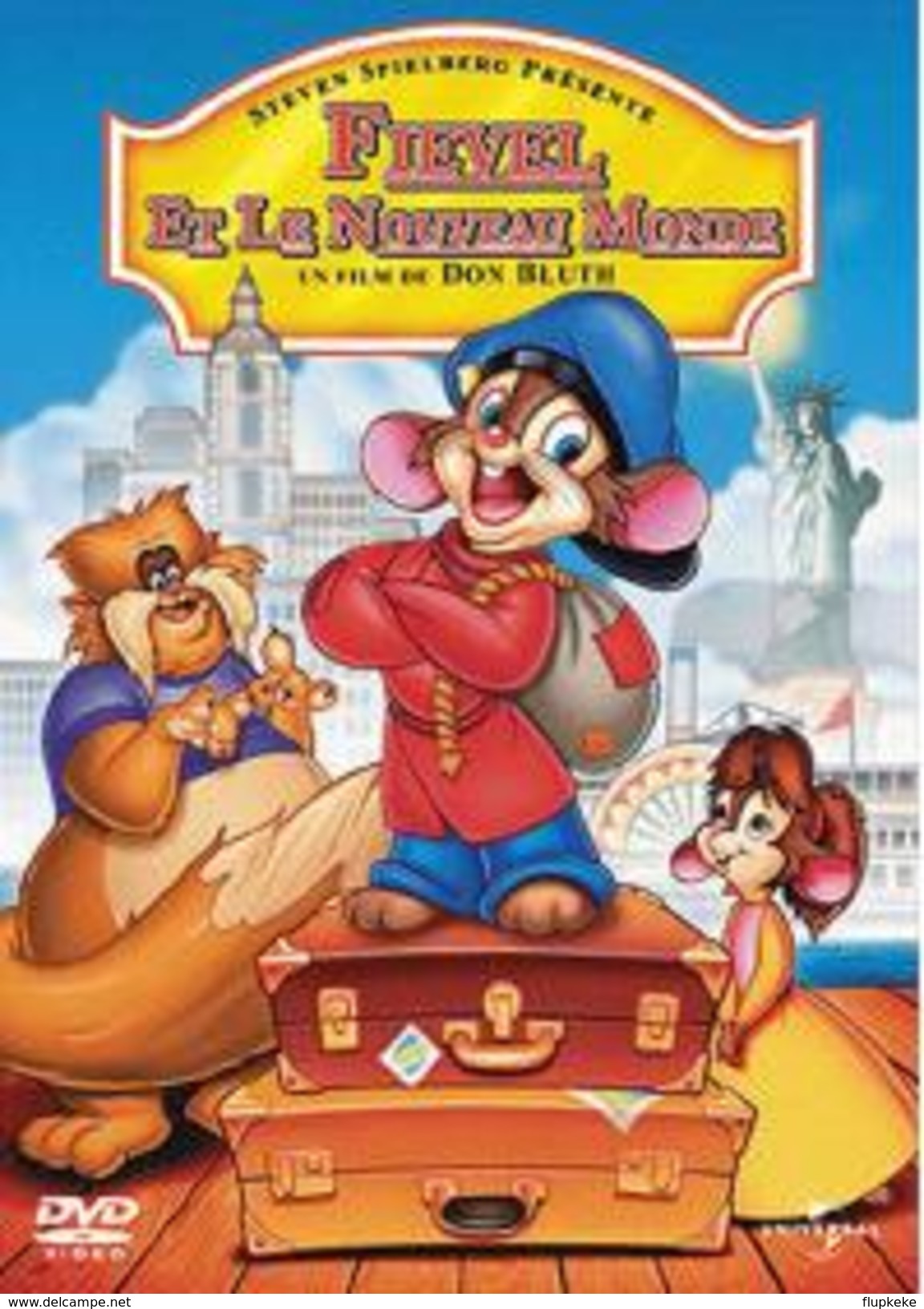 Dvd Zone 2 Fievel Et Le Nouveau Monde (1986) An American Tail Vf+Vostfr - Animatie