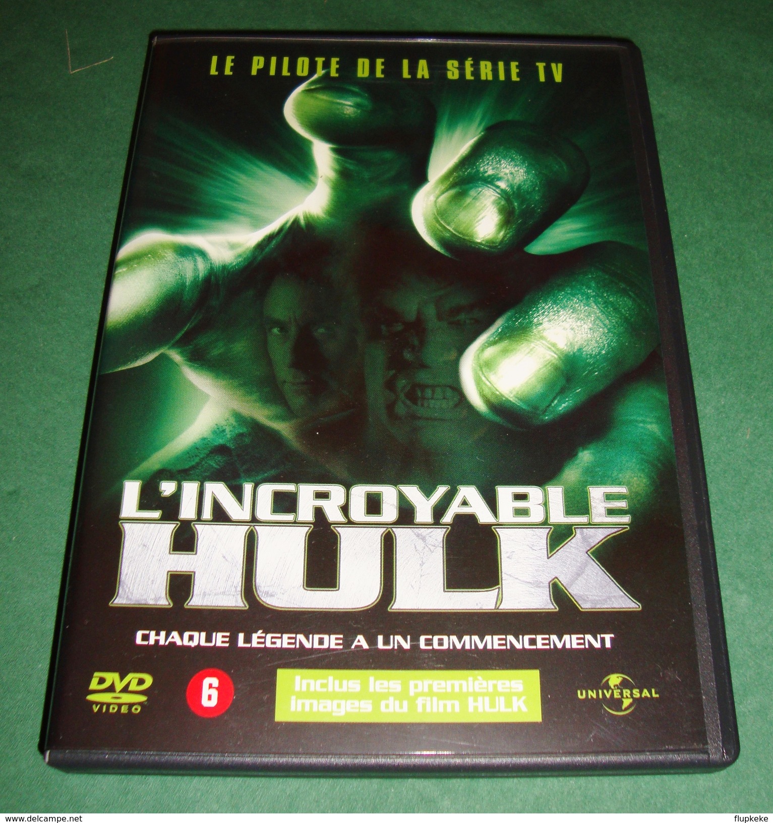 Dvd Zone 2 L'Incroyable Hulk (le Pilote) (1977) The Incredible Hulk Series Pilot Vf+Vostfr - TV-Serien