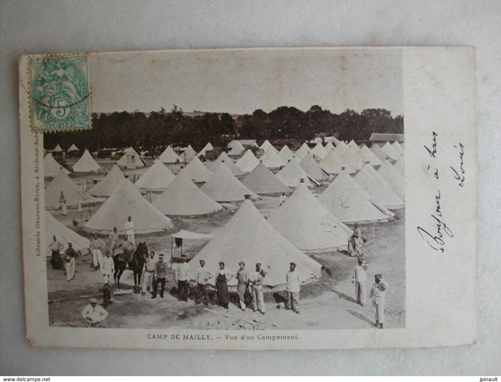 MILITARIA - Camp De Mailly - Vue D'un Campement - Empfänge