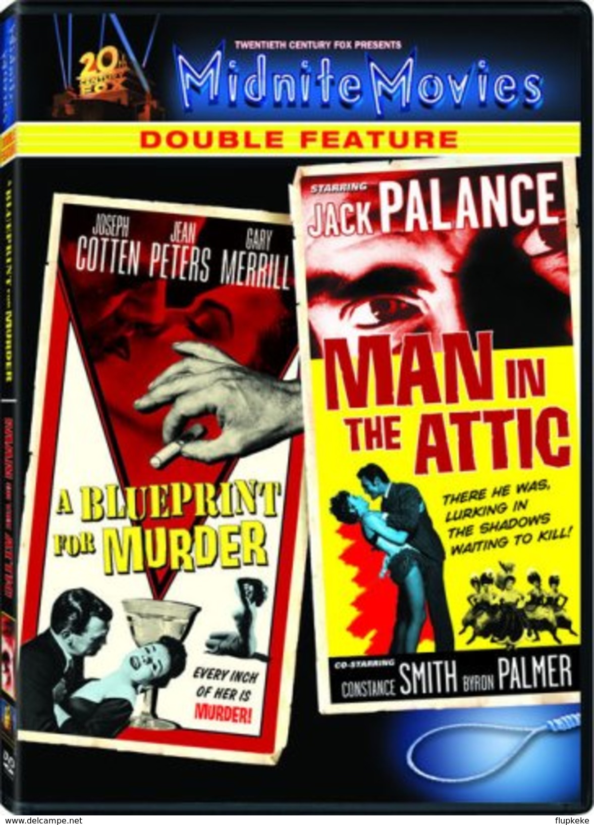 Dvd Zone 1 Man In The Attic / A Blueprint For Murder Double Feature Collection Midnite Movies Vo+Vostfr - Klassiekers