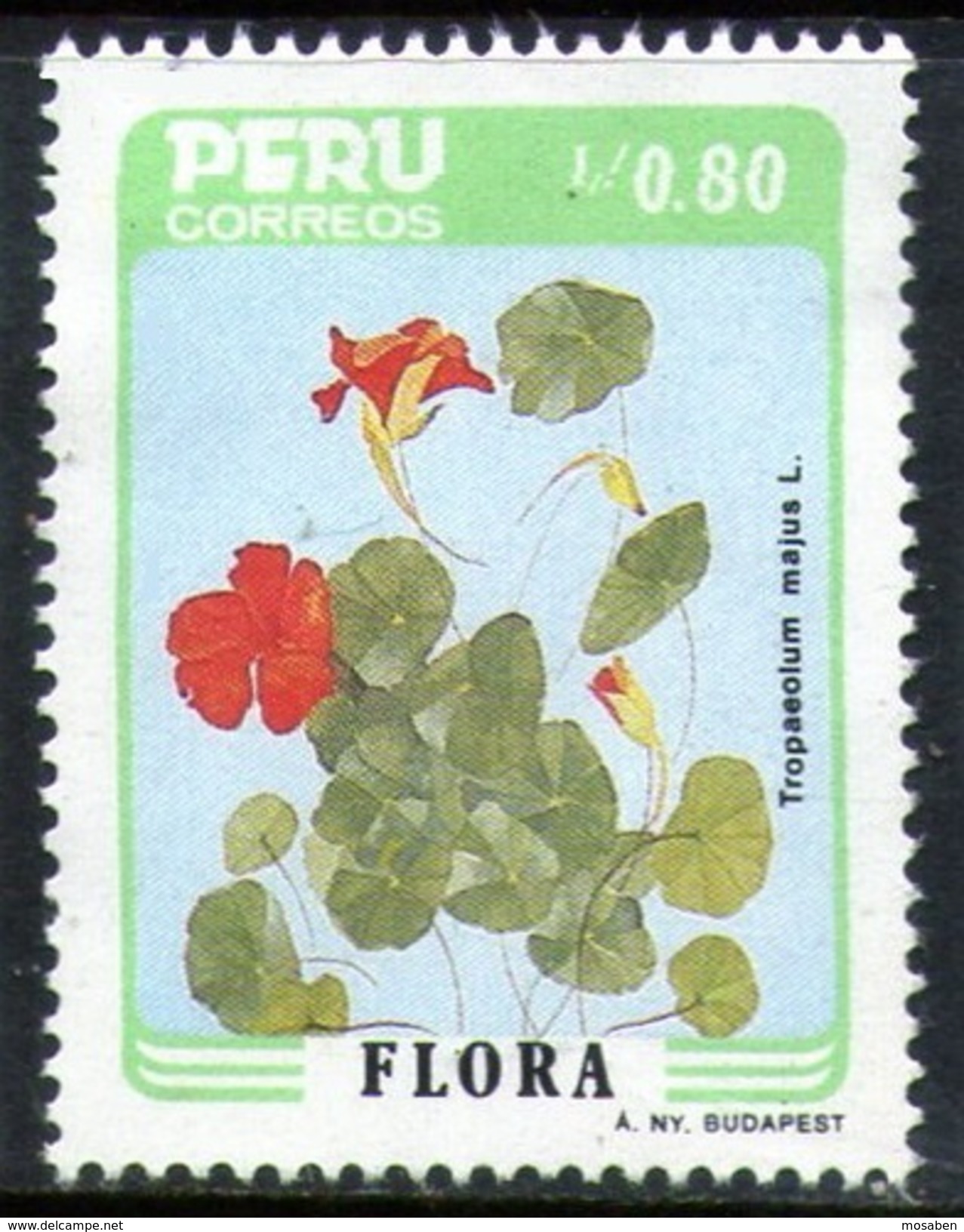 PERU	-	Mi. 1328	-	N S Goma -			PER-7110 - Peru