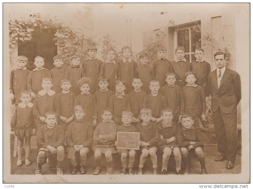 31 Revel 1932 PhotographieEcole De Garçons Avec Instituteur Très Beau Plan éditeur Non Précisé - Anciennes (Av. 1900)