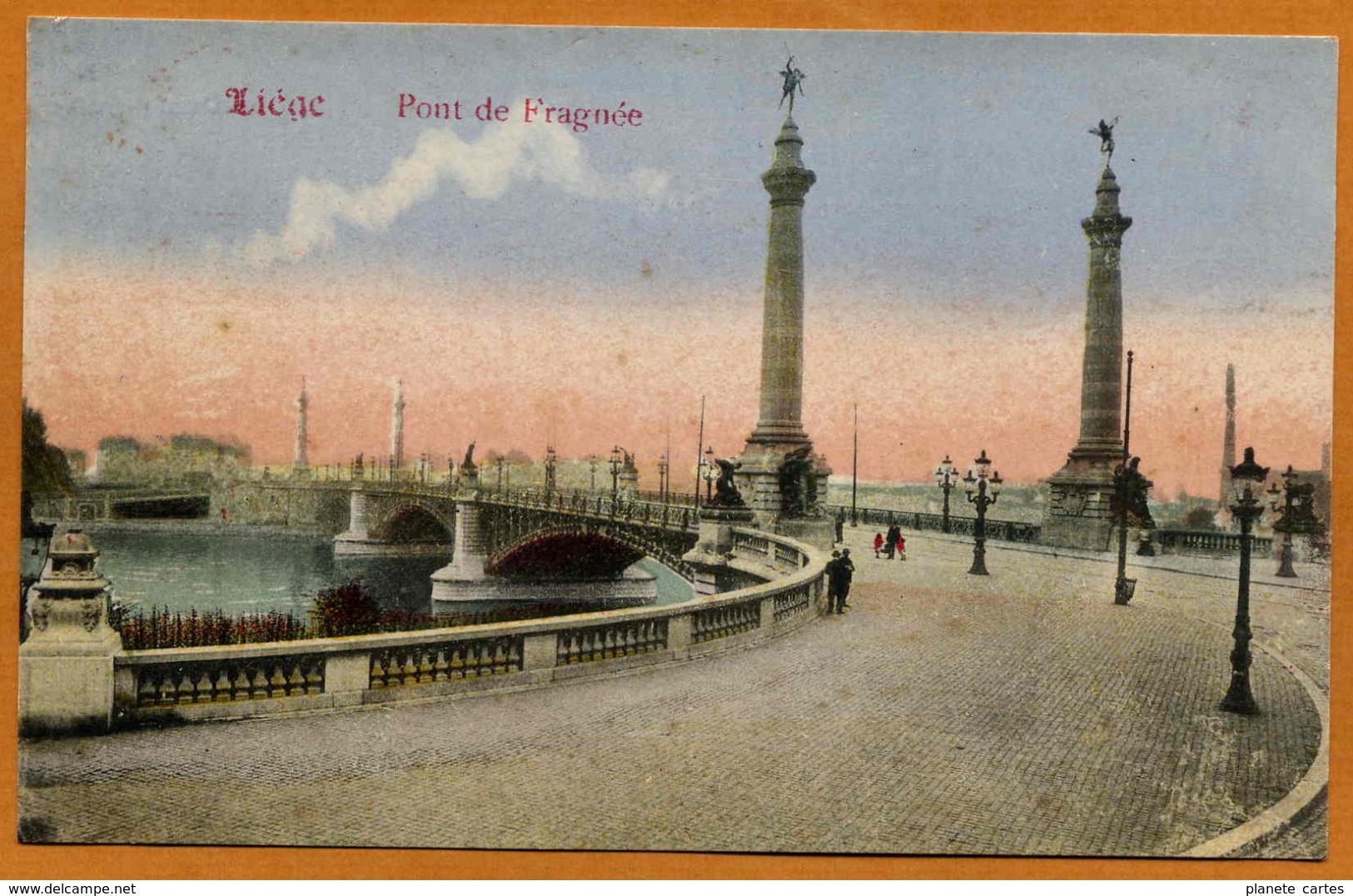 Belgique / Lot De 3 Cartes : LIEGE - Ponts (Boverie Et Fragnée) Et Passerelle Sur La Meuse - Liege