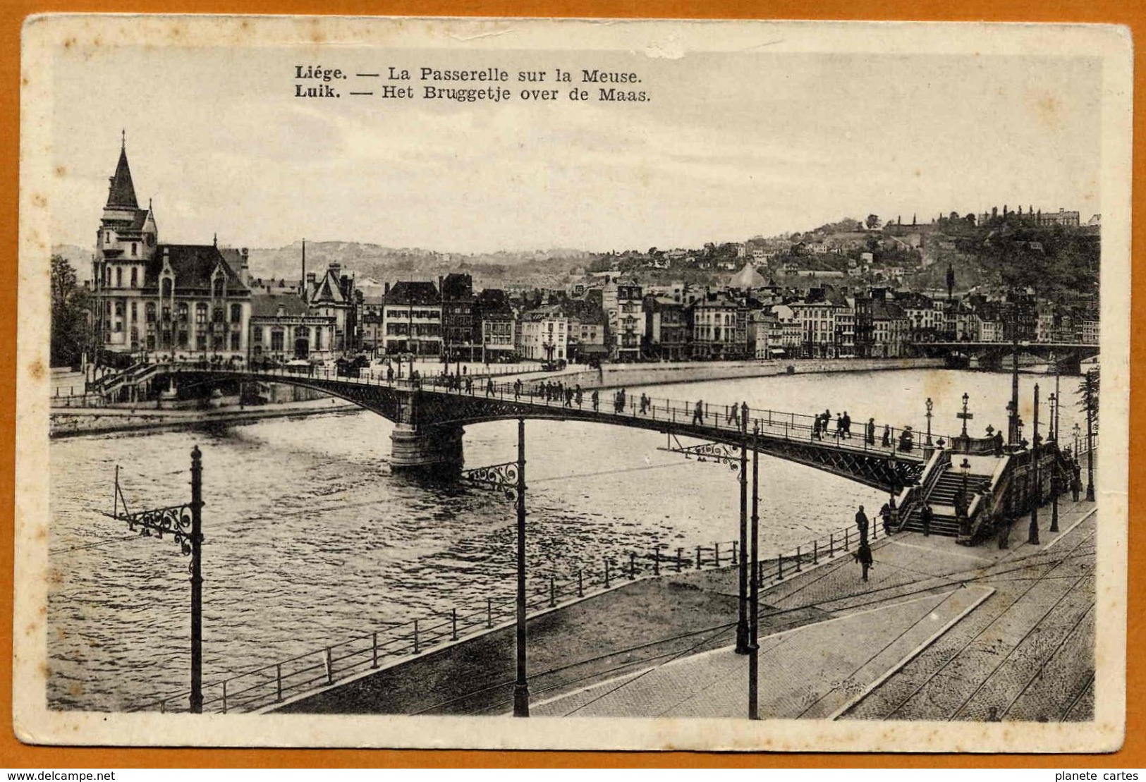 Belgique / Lot De 3 Cartes : LIEGE - Ponts (Boverie Et Fragnée) Et Passerelle Sur La Meuse - Liege