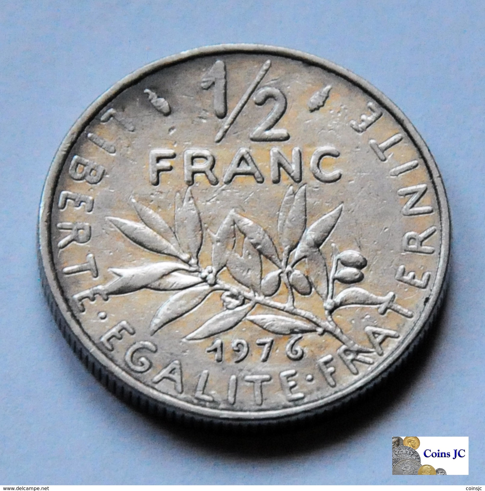 Francia - 1/2 Franc - 1976 - Otros & Sin Clasificación