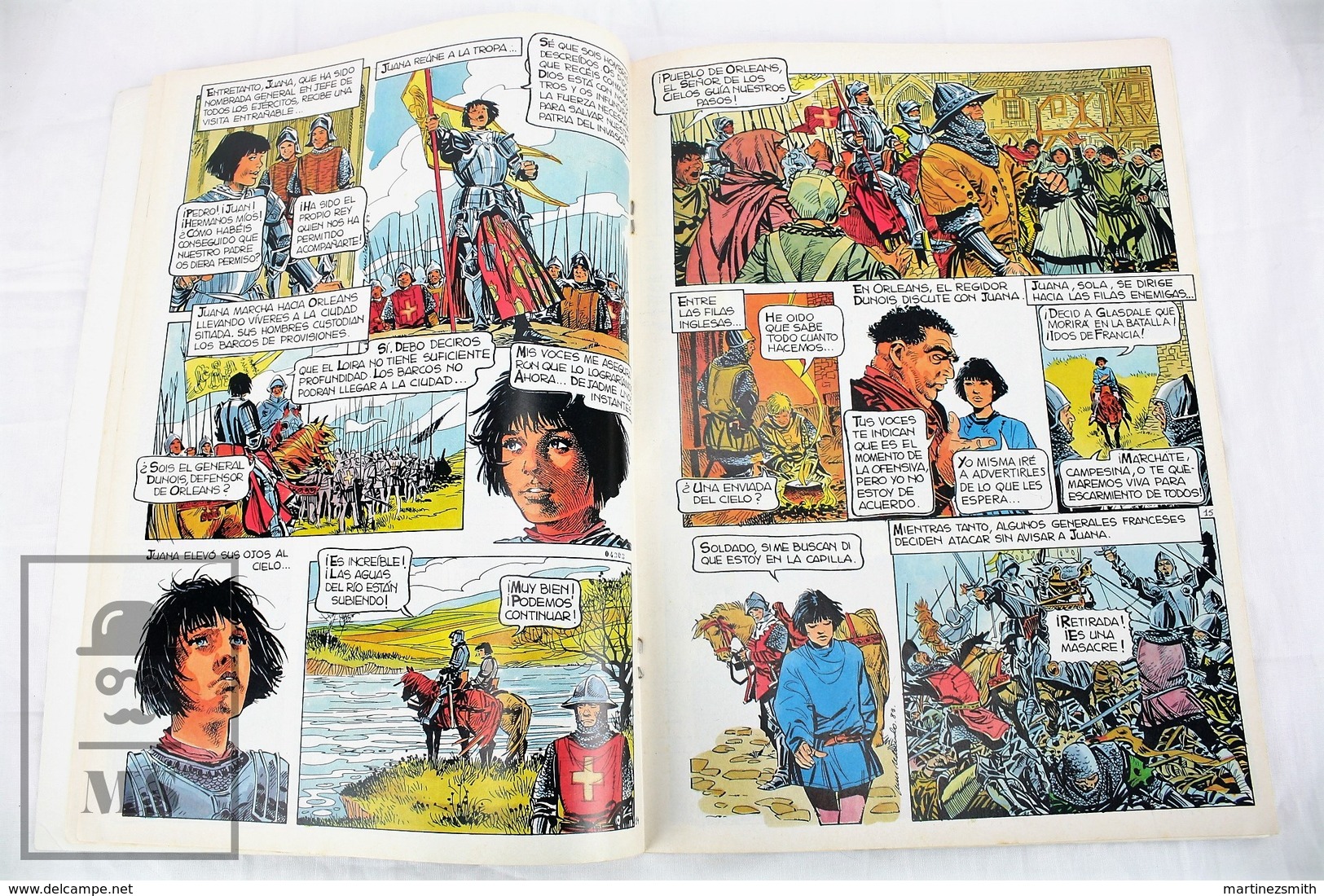 Spanish Joan Of Arc Biography Comic Edition - Otros & Sin Clasificación