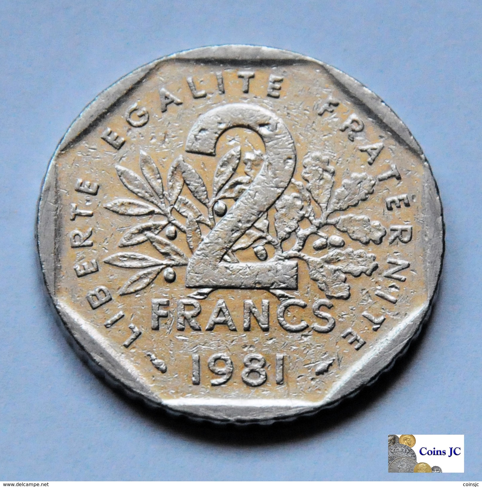 Francia - 2 Francs - 1981 - Otros & Sin Clasificación