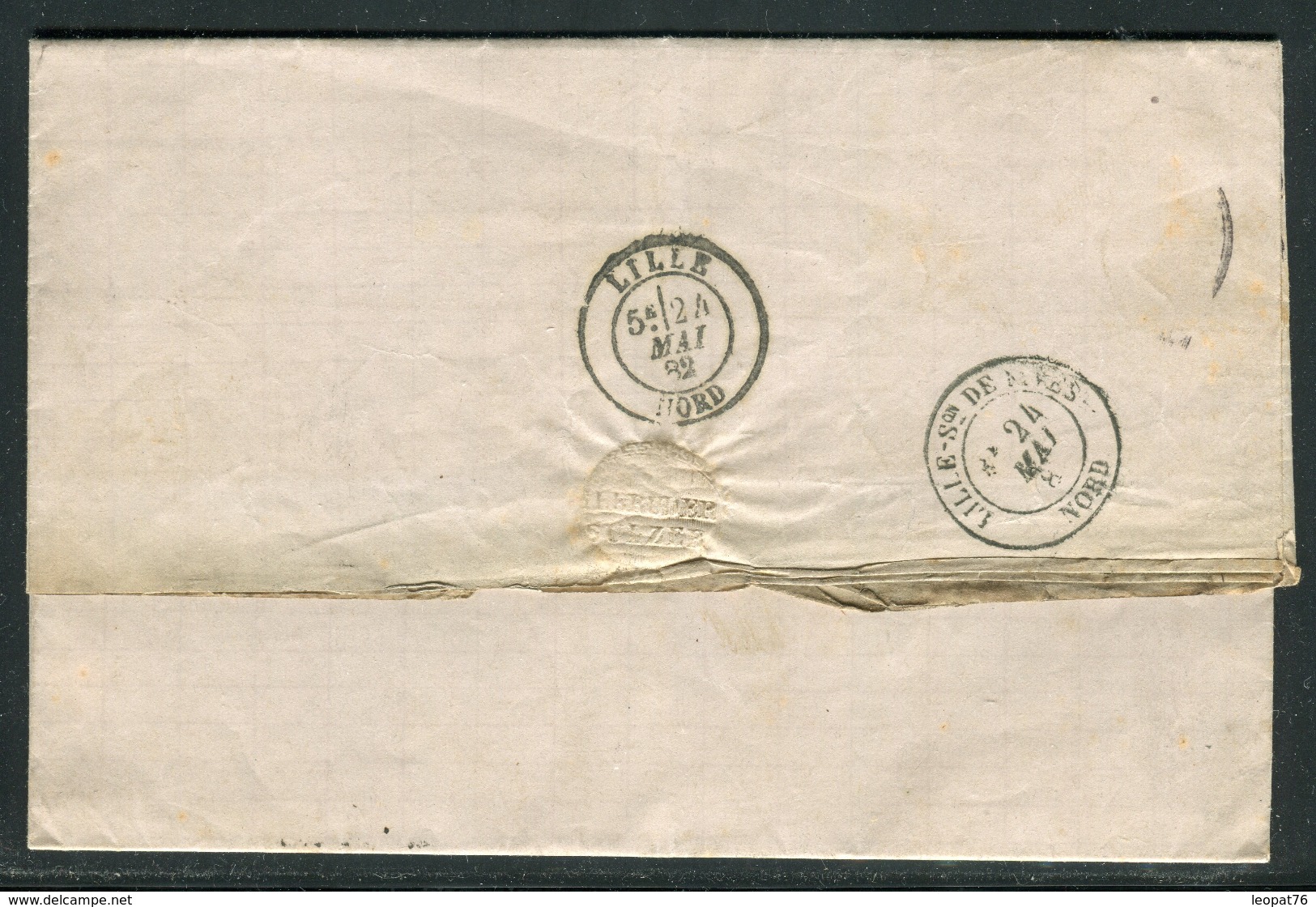 Suisse - Cover / Lettre Avec Texte De Winterthur Pour La France En 1882     Ref F221 - Briefe U. Dokumente