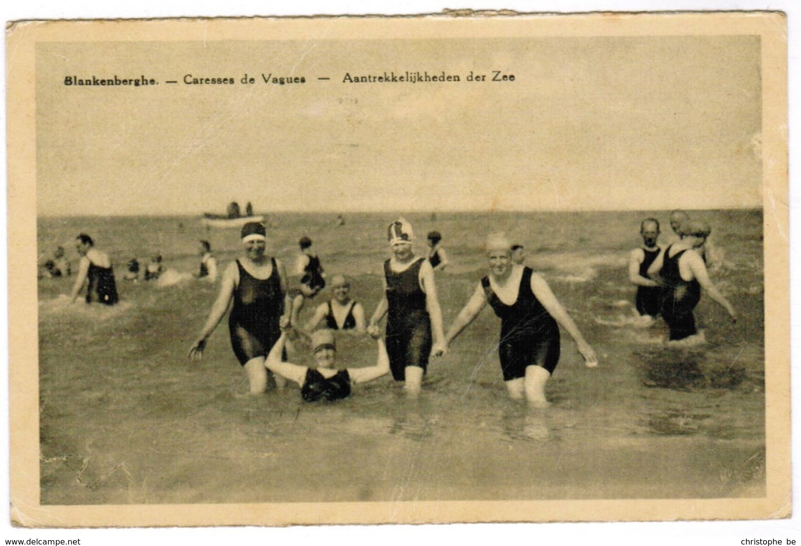 Blankenberghe, Aantrekkelijkheden Der Zee, Zwemsters, Baigneuses  (pk32679) - Blankenberge