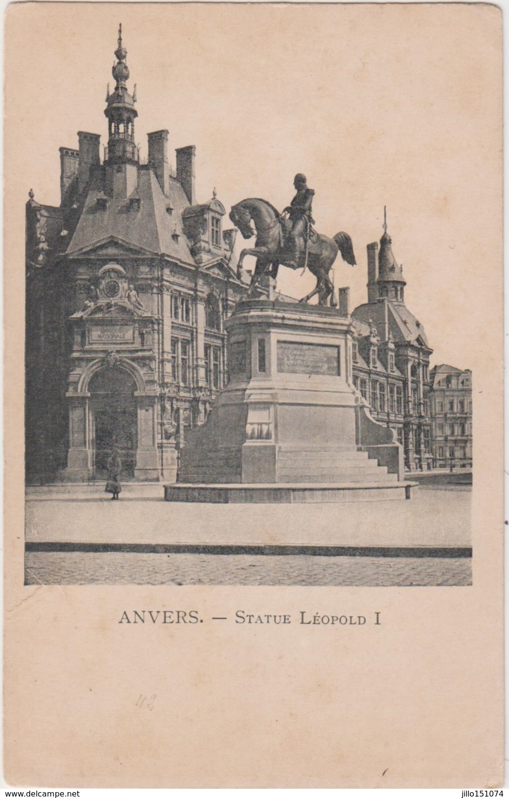 Anvers  Statue Leopold I - Altri & Non Classificati