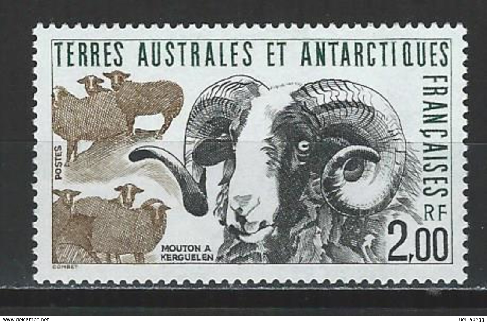 TAAF Mi 248 ** MNH Kerguelenschaf - Hoftiere