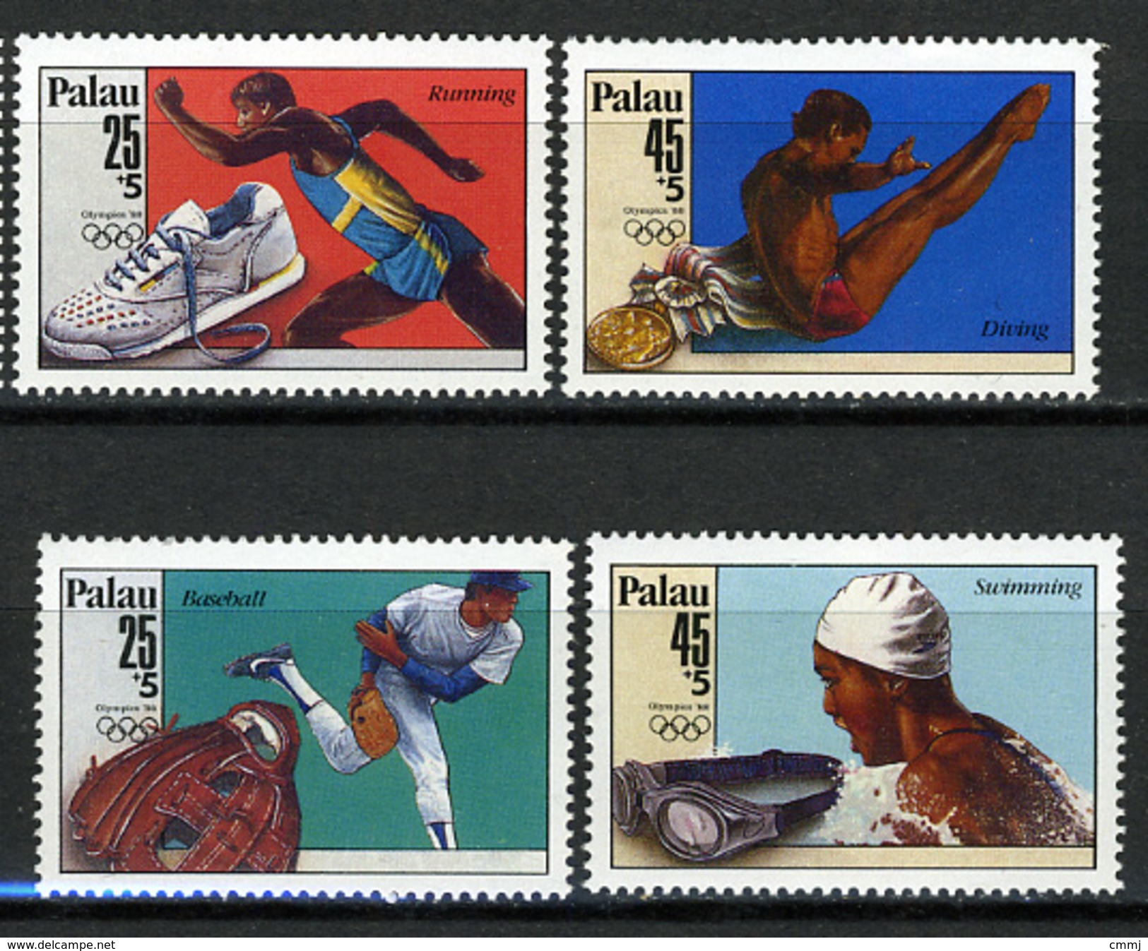 1988 - PALAU -  Catg.. Mi. 245/248 -  NH - (I-SRA3207.34) - Palau