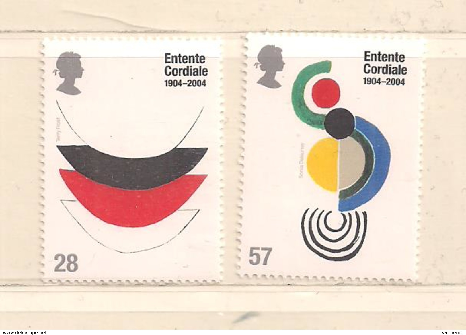 GRANDE BRETAGNE  ( EUGDB - 65 )   2004  N° YVERT ET TELLIER    N° 2546/2547   N** - Unused Stamps