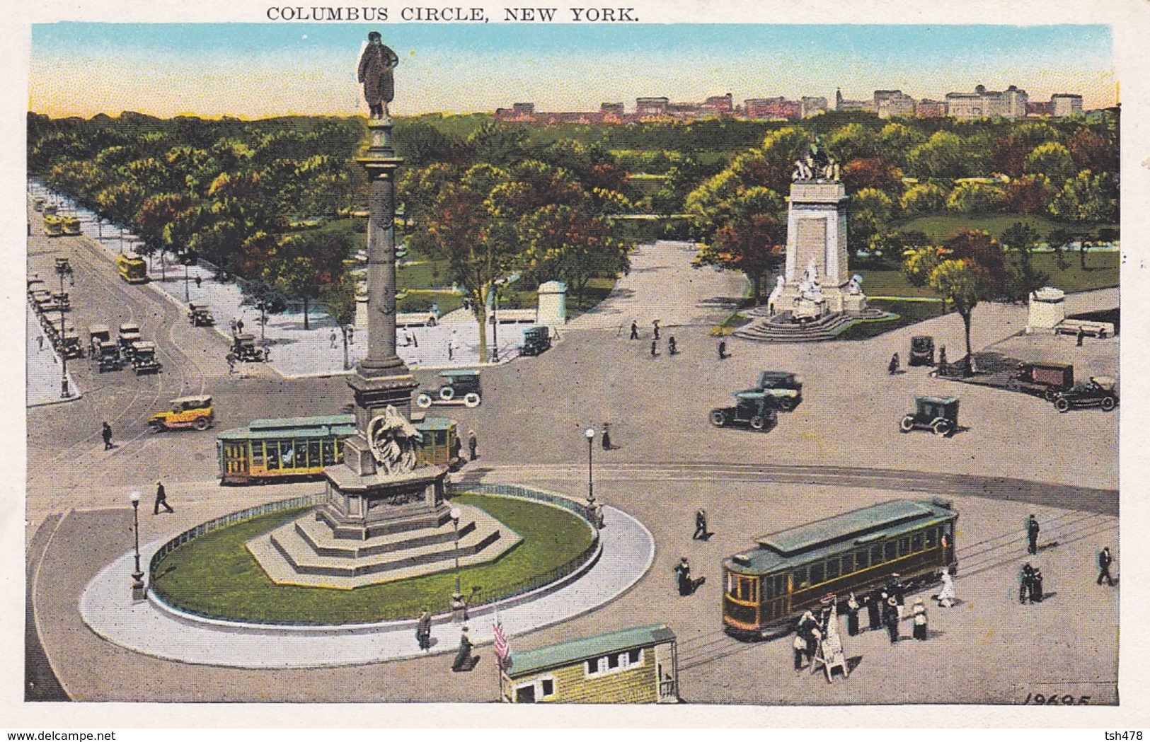 NEW YORK----columbus Circle,  New York ----voir 2 Scans - Autres & Non Classés