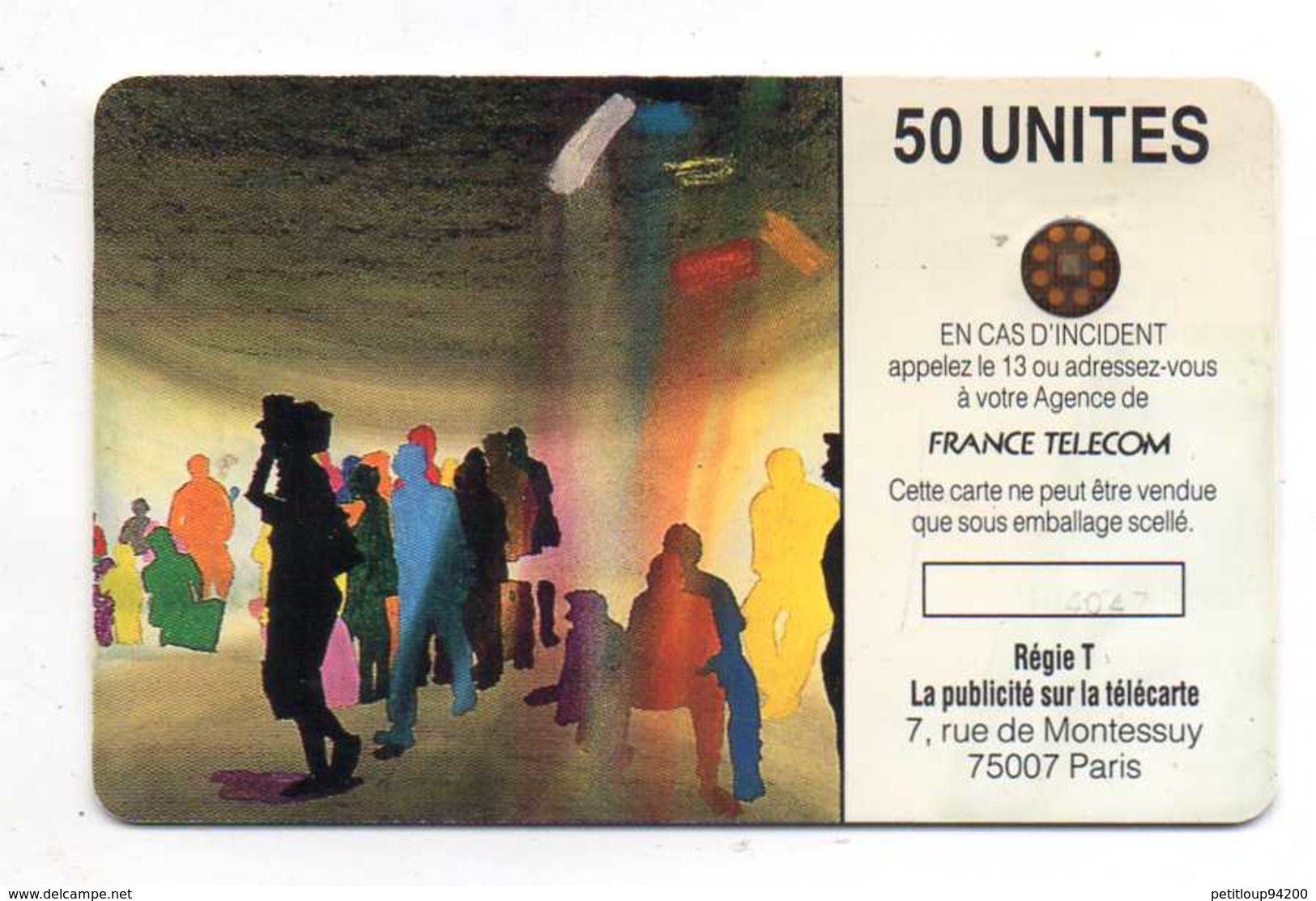TELECARTE  BASTILLE  Tableau 89   *1t à Montessuy  (C26) - Interne Telefoonkaarten