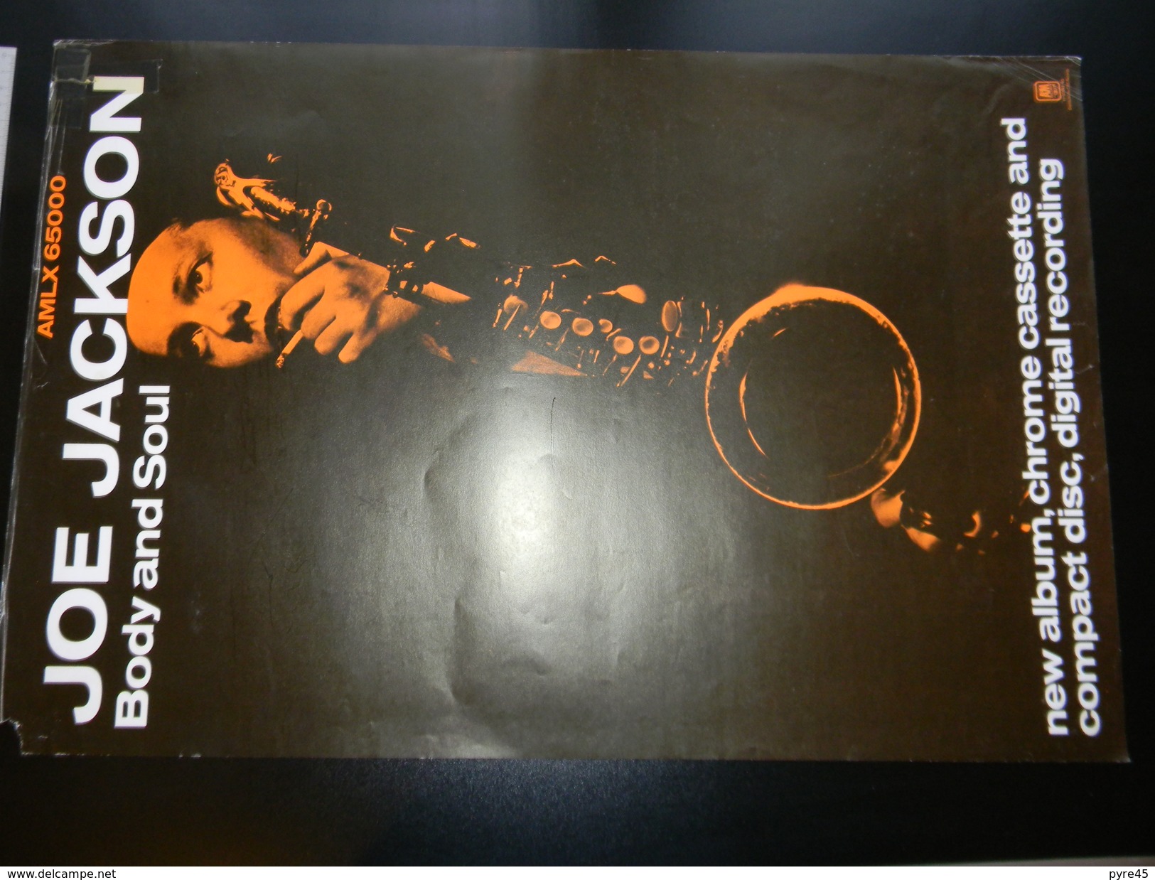 Affichette Joe Jackson Body And Soul 60 X 40 Cm - Manifesti & Poster