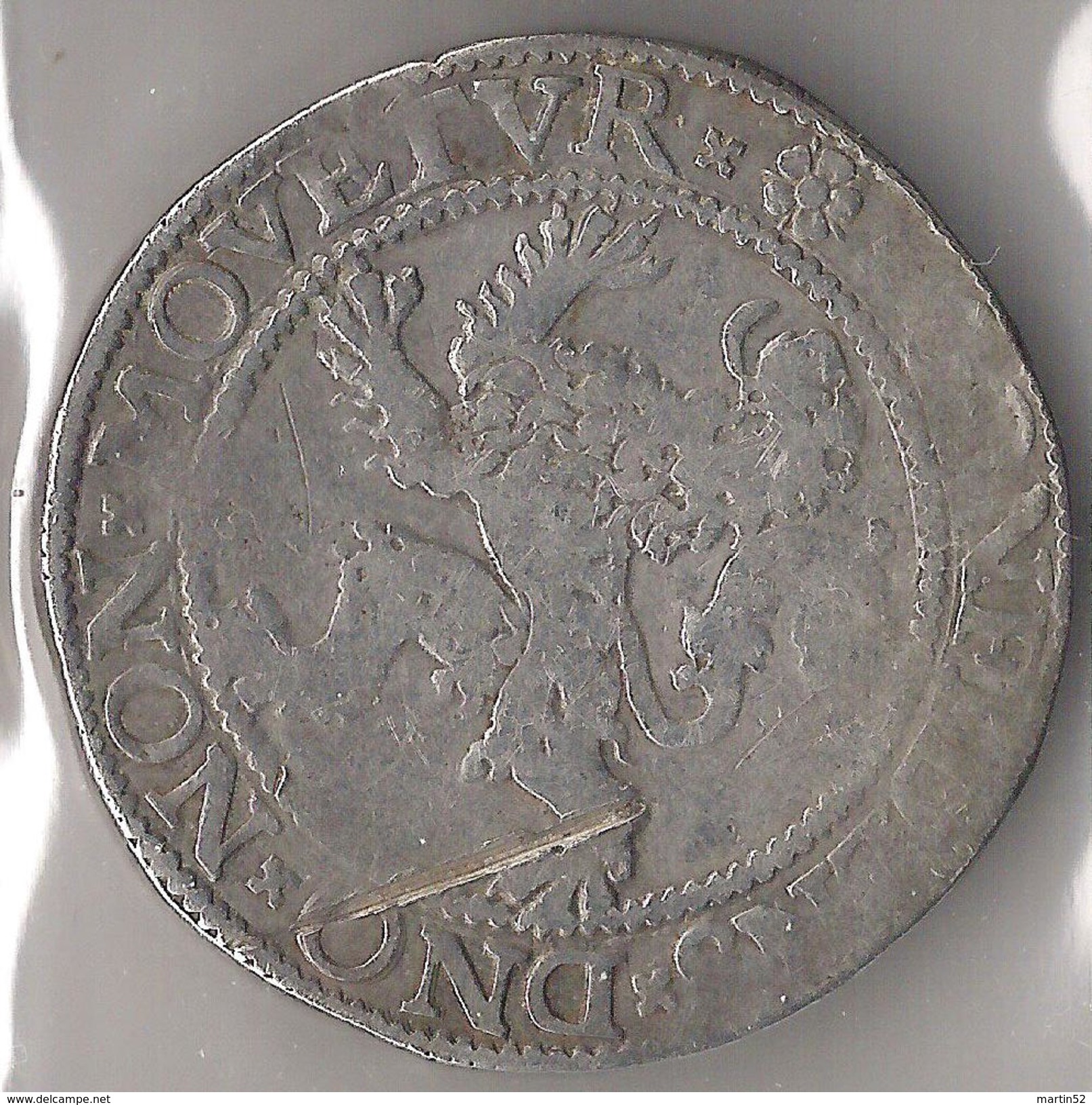 Leeuwendaalder 1576 (32 Stuiver) Status: -BC  Diameter 39mm Gewicht 26g / 0.750 Zilveren - Other & Unclassified