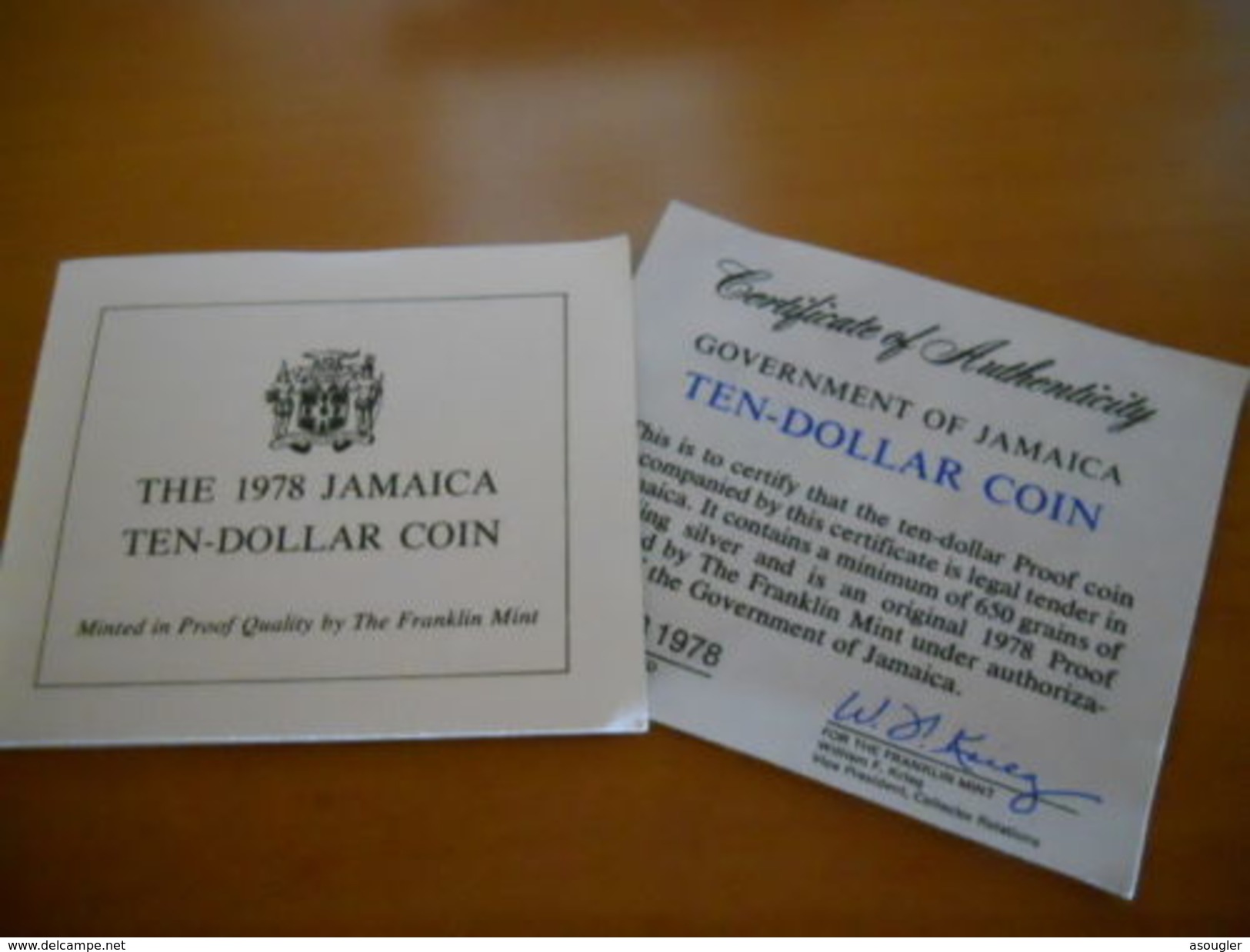 JAMAICA 10 DOLLARS 1978 SILVER PROOF OUT OF MANY, ONE PEOPLE - Jamaique