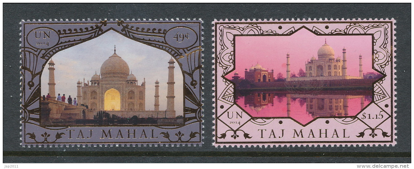 UN New York 2014. Cat # 1090-1091. Heritage: India. MNH (**) - Neufs