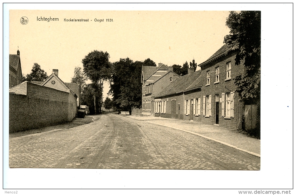 Ichtegem - Koekelarestraat - Oogst 1931 / Uitg. Wwe V. Knockaert - Ichtegem