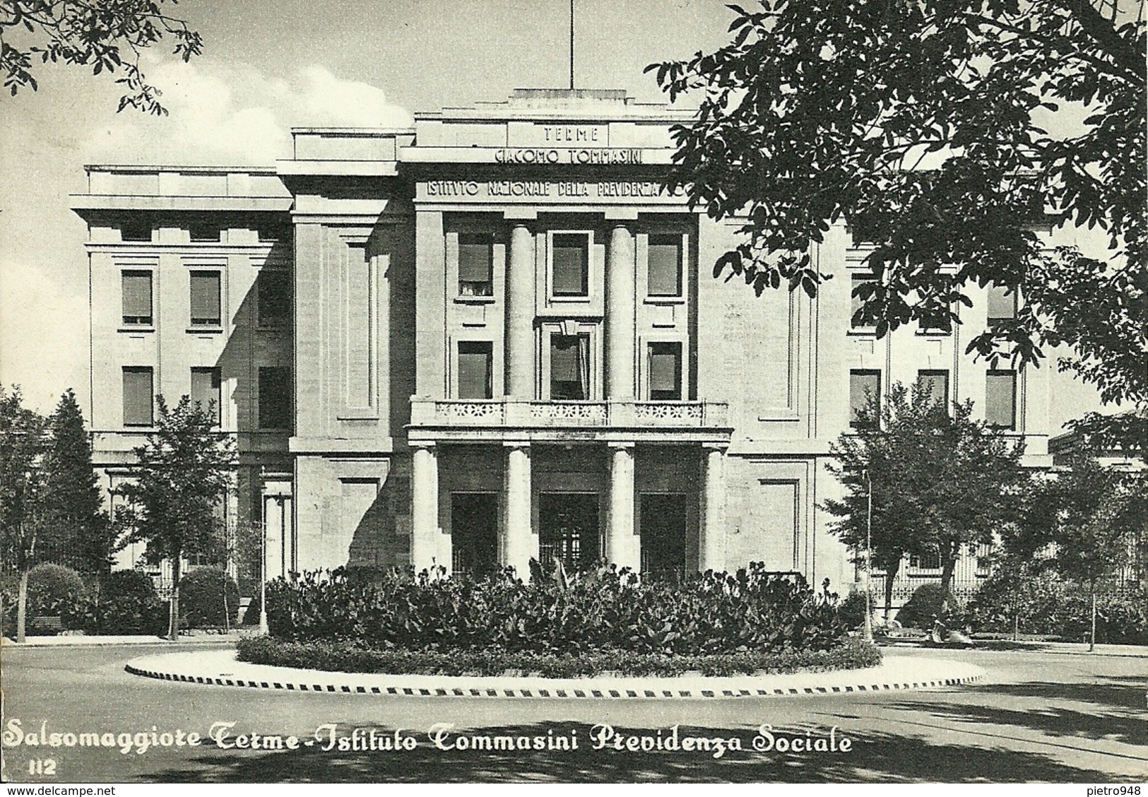 Salsomaggiore Terme (Parma, Emilia Romagna) Istituto G. Tommasini, Istituto Nazionale Della Previdenza Sociale - Parma