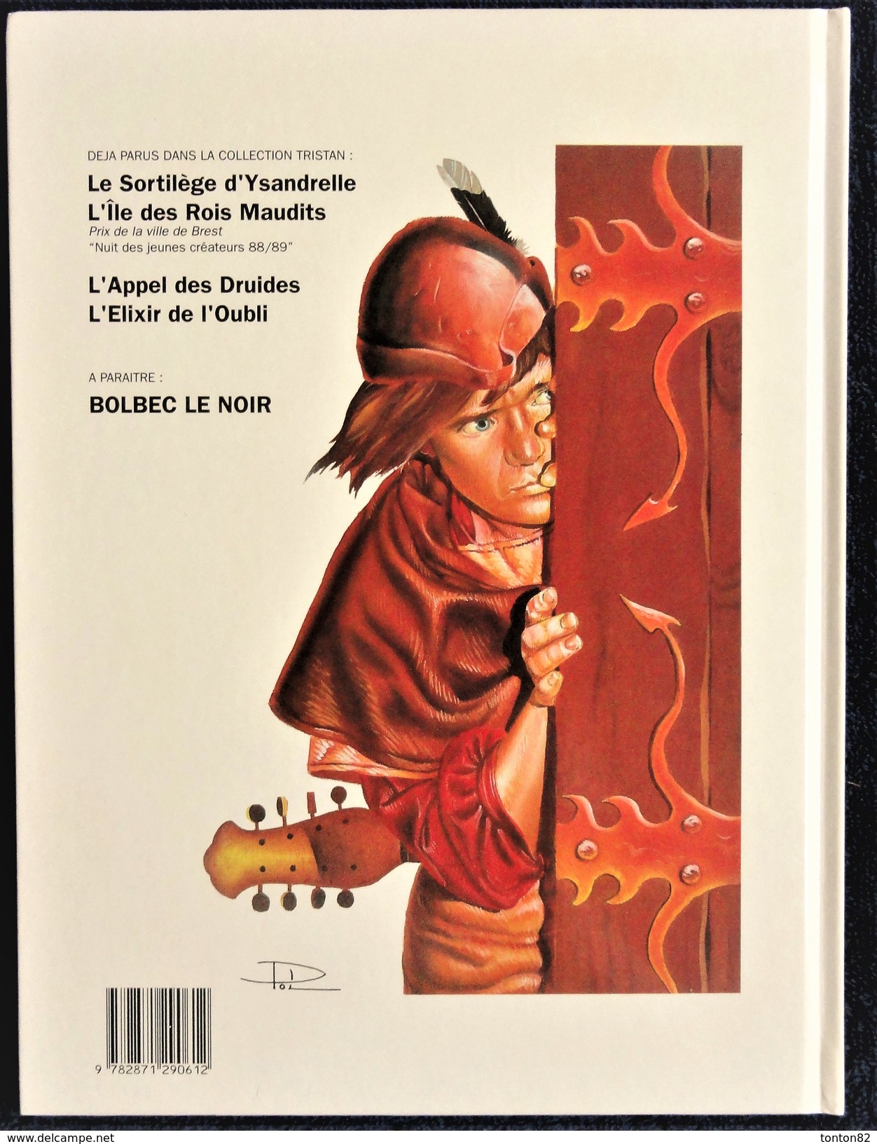 François Plisson / Hélène Cornen - TRISTAN N° 4 - L' élixir De L'oubli - Dargaud - ( E.O. 1990 ) . - Autres & Non Classés