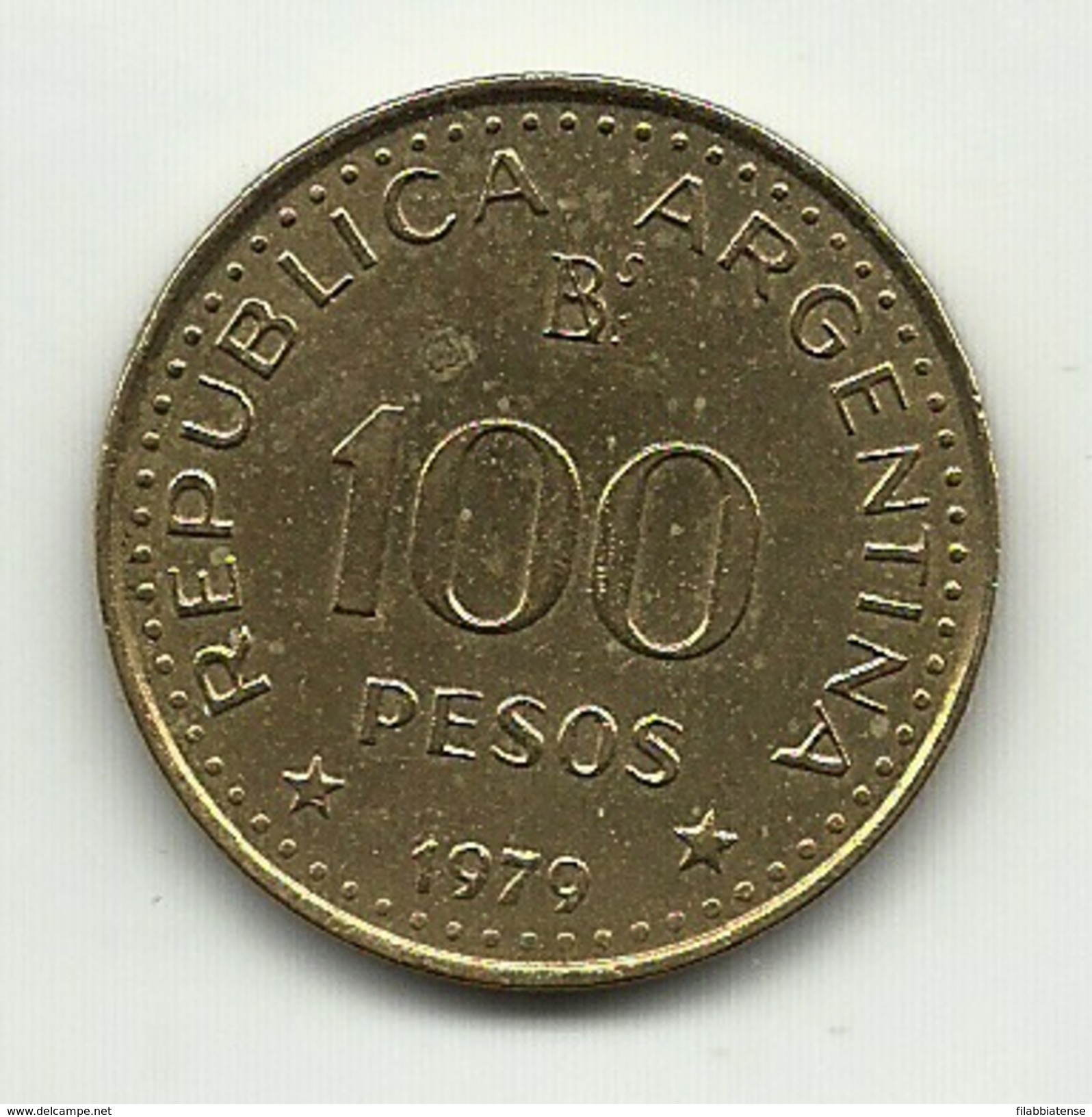 1979 - Argentina 100 Pesos, - Argentina