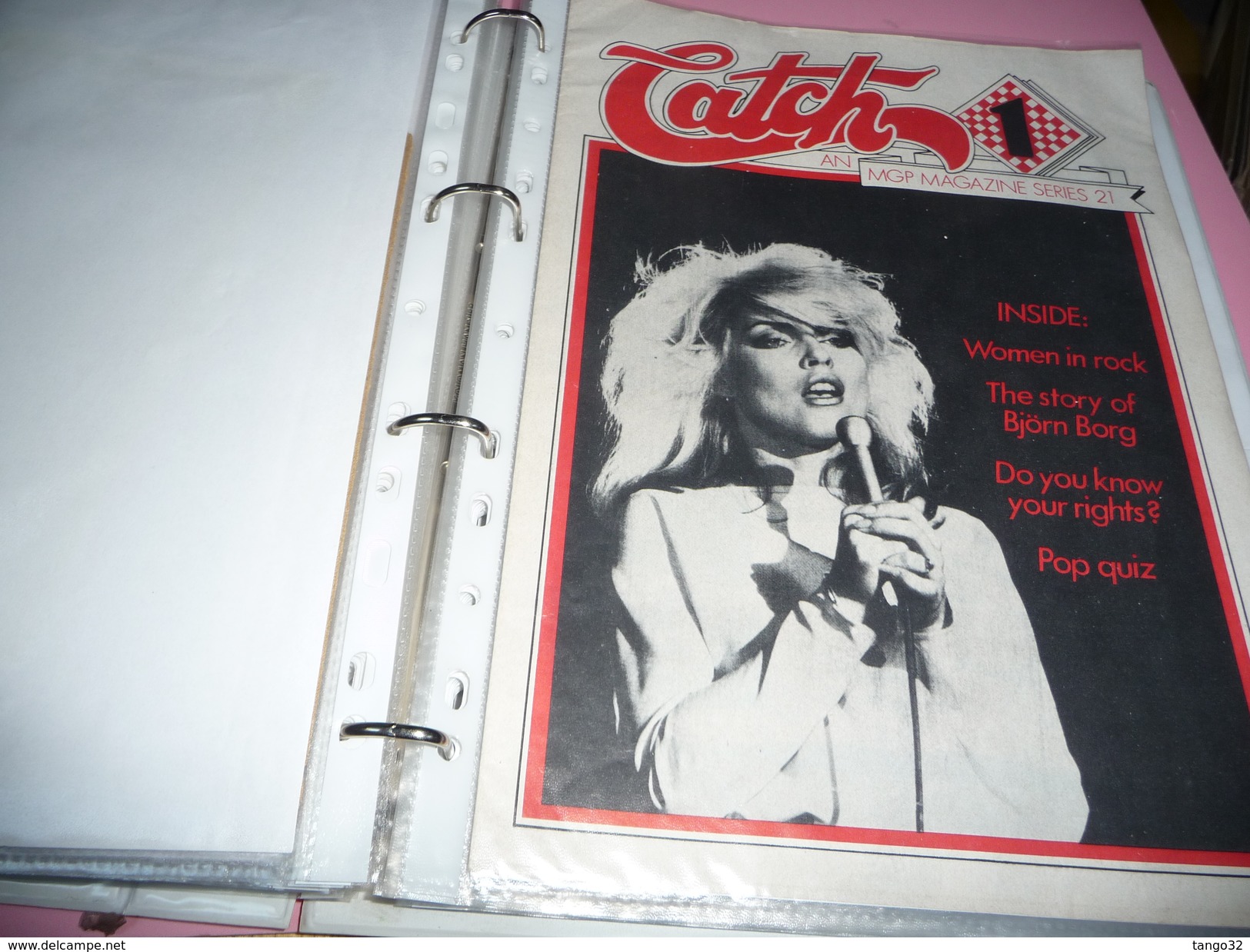 Magazine CATCH Series 21 Mary Glasgow 1979 8 Pages BD  Rock Blondie BJORN BORG - Autres & Non Classés