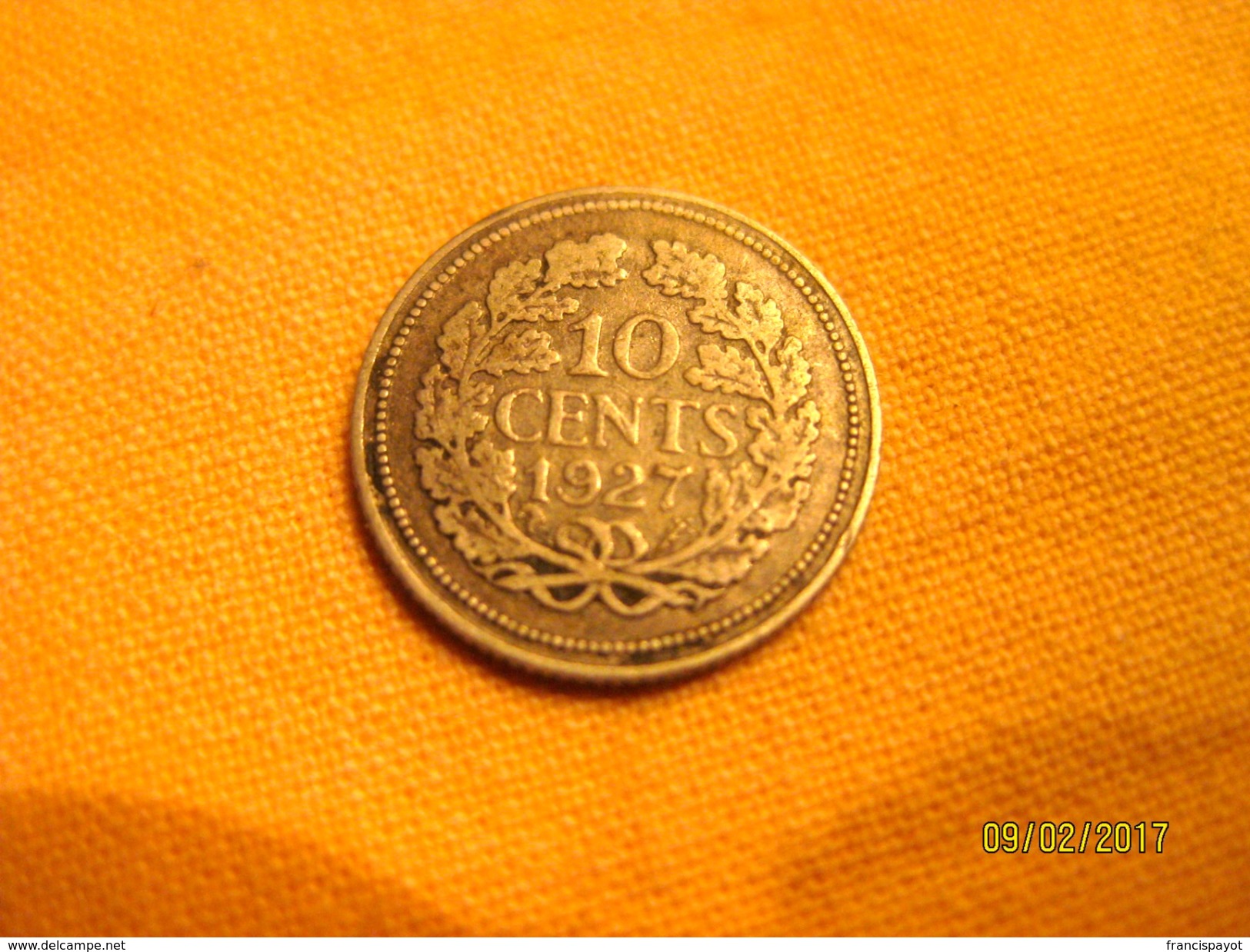 Netherlands: 10 Cents 1914 - 10 Cent