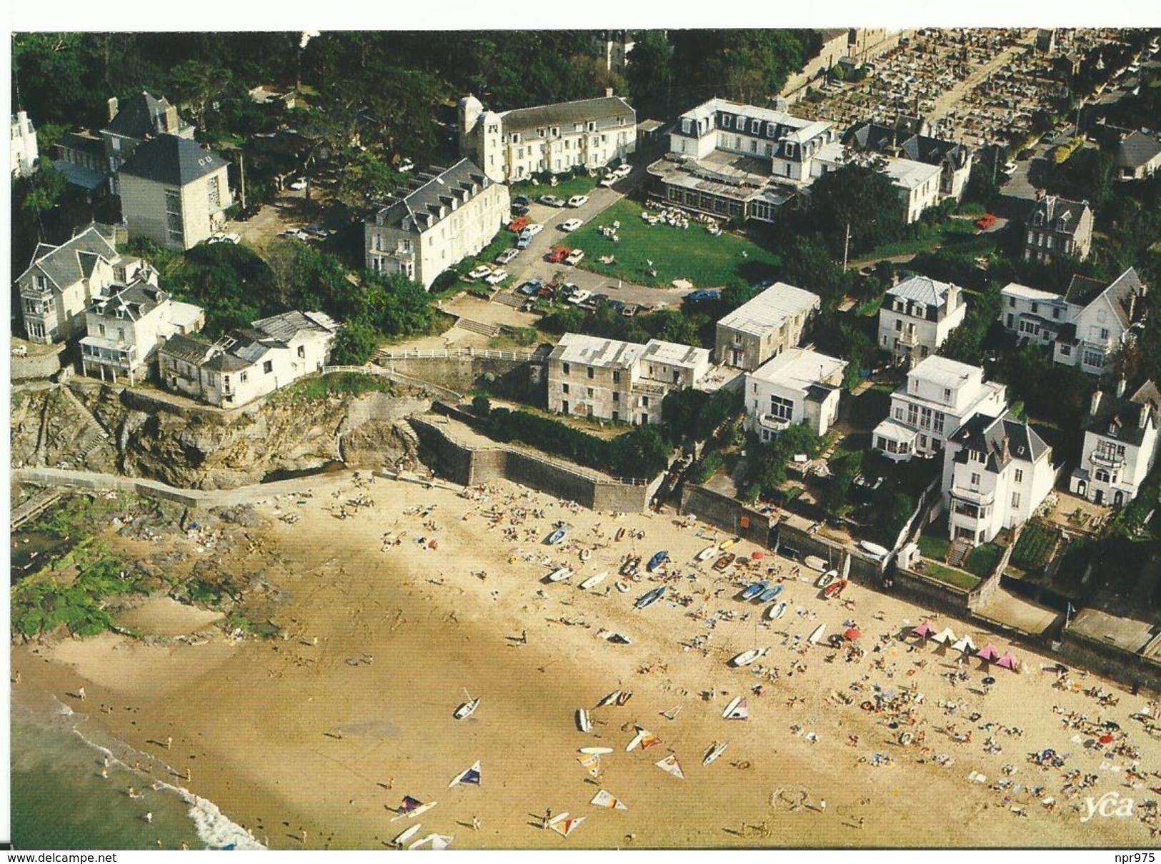 35   Saint Enogate  Hotel De La Mer Plage   Voitures Animée Maison Familliale Avafes - Other & Unclassified