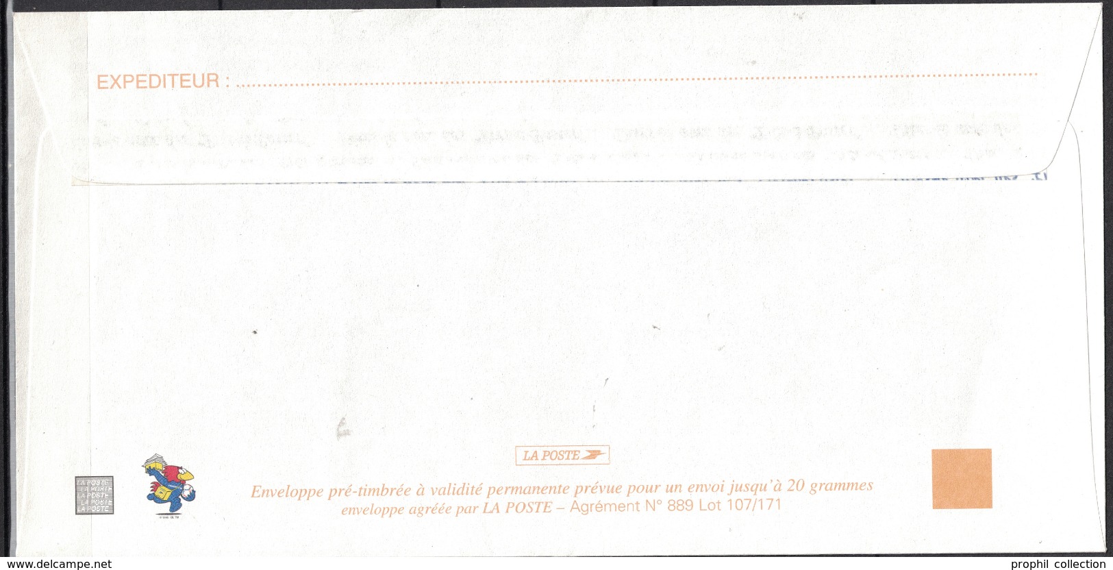 1998 ENVELOPPE PRET A POSTER PAP / REPIQUAGE PRIVÉ ? CONSEIL DEPARTEMENTAL DE L'ORDRE DES MEDECINS JERSEY NICE FOOTIX - Prêts-à-poster:private Overprinting